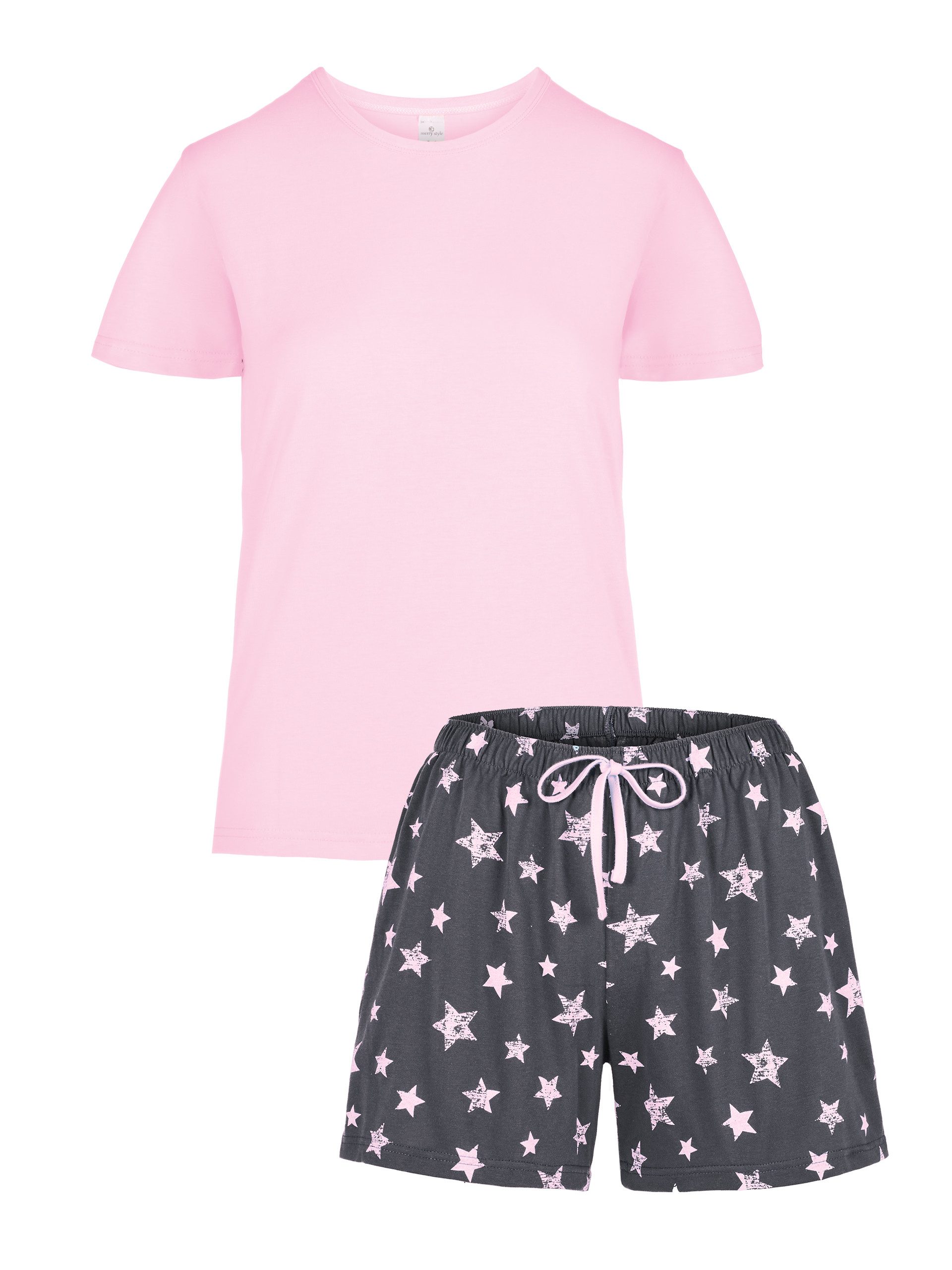 Merry Style Schlafanzug Damen Pyjama Zweiteiler günstig online kaufen