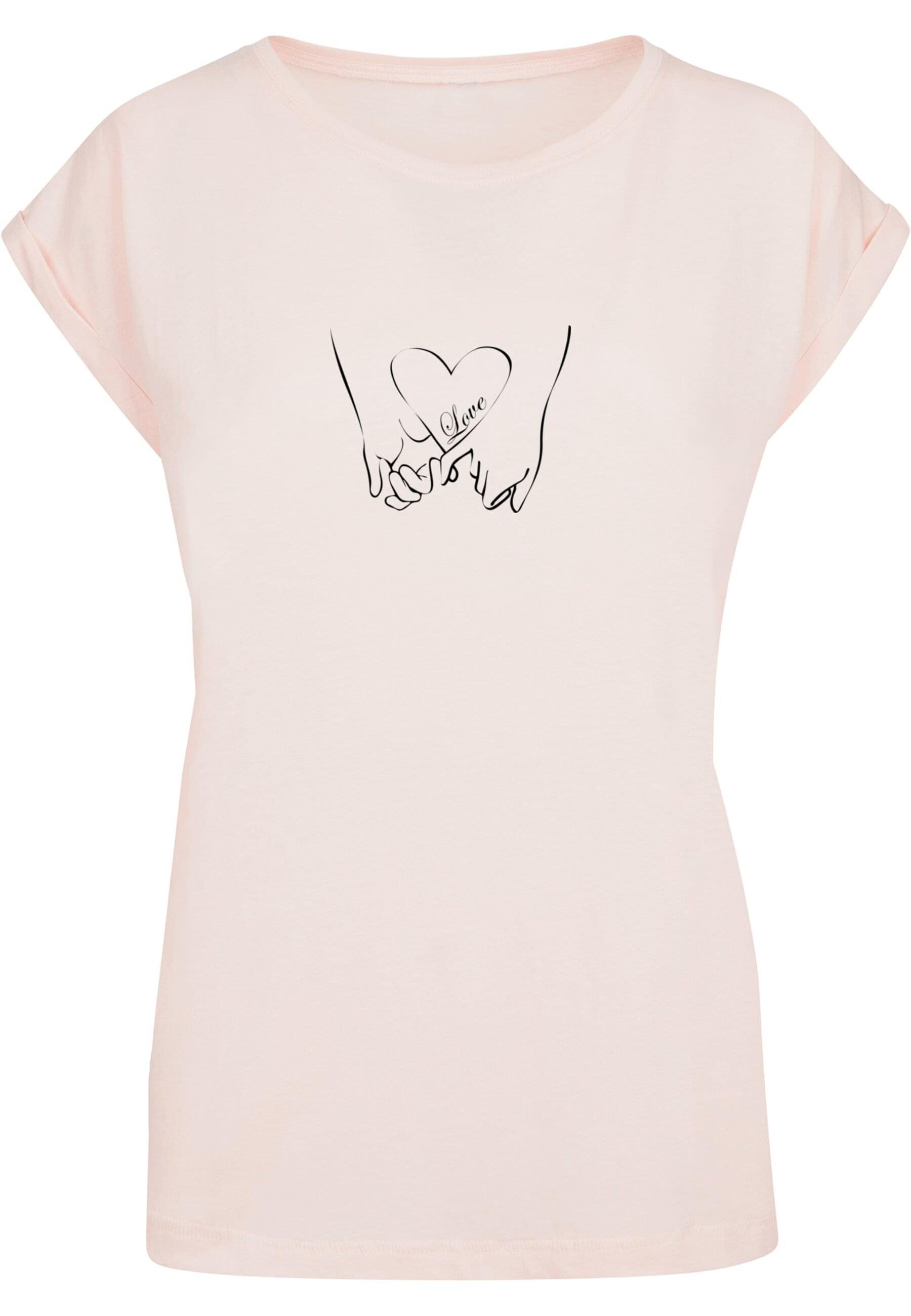 Merchcode T-Shirt Damen Ladies Love 2 Extended Shoulder Tee (1-tlg)