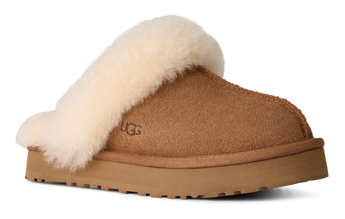 UGG DISQUETTE Clog Pantoffel, Homeslipper mit weichem Fußbett