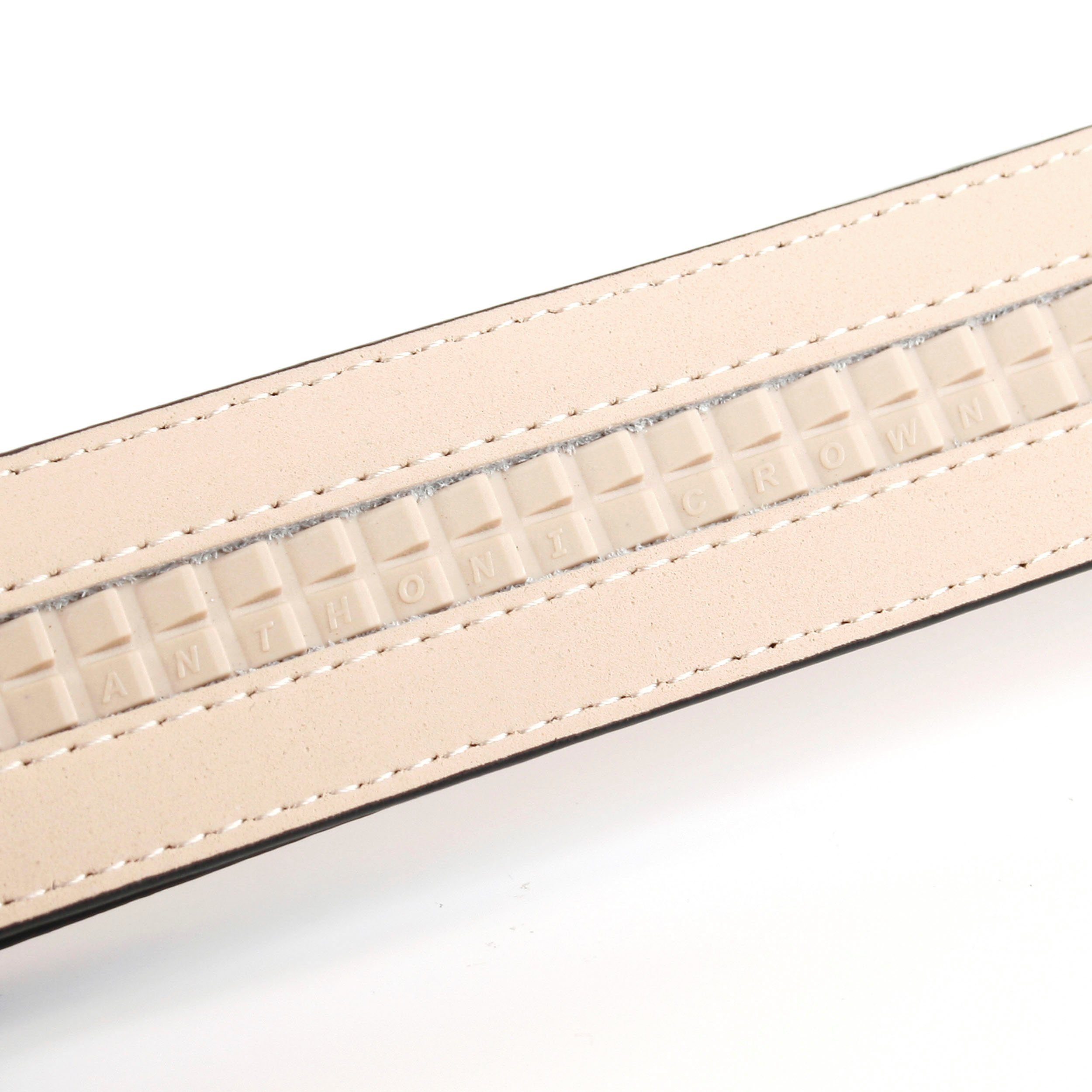 Anthoni Crown Ledergürtel Automatik Schließe