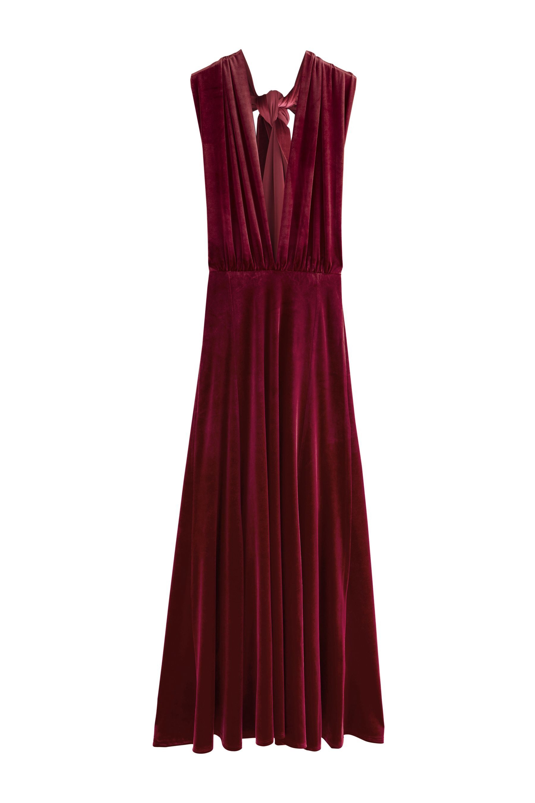 Next Samtkleid Multifunktionales Samt-Maxikleid, Brautjungfern (1-tlg) günstig online kaufen