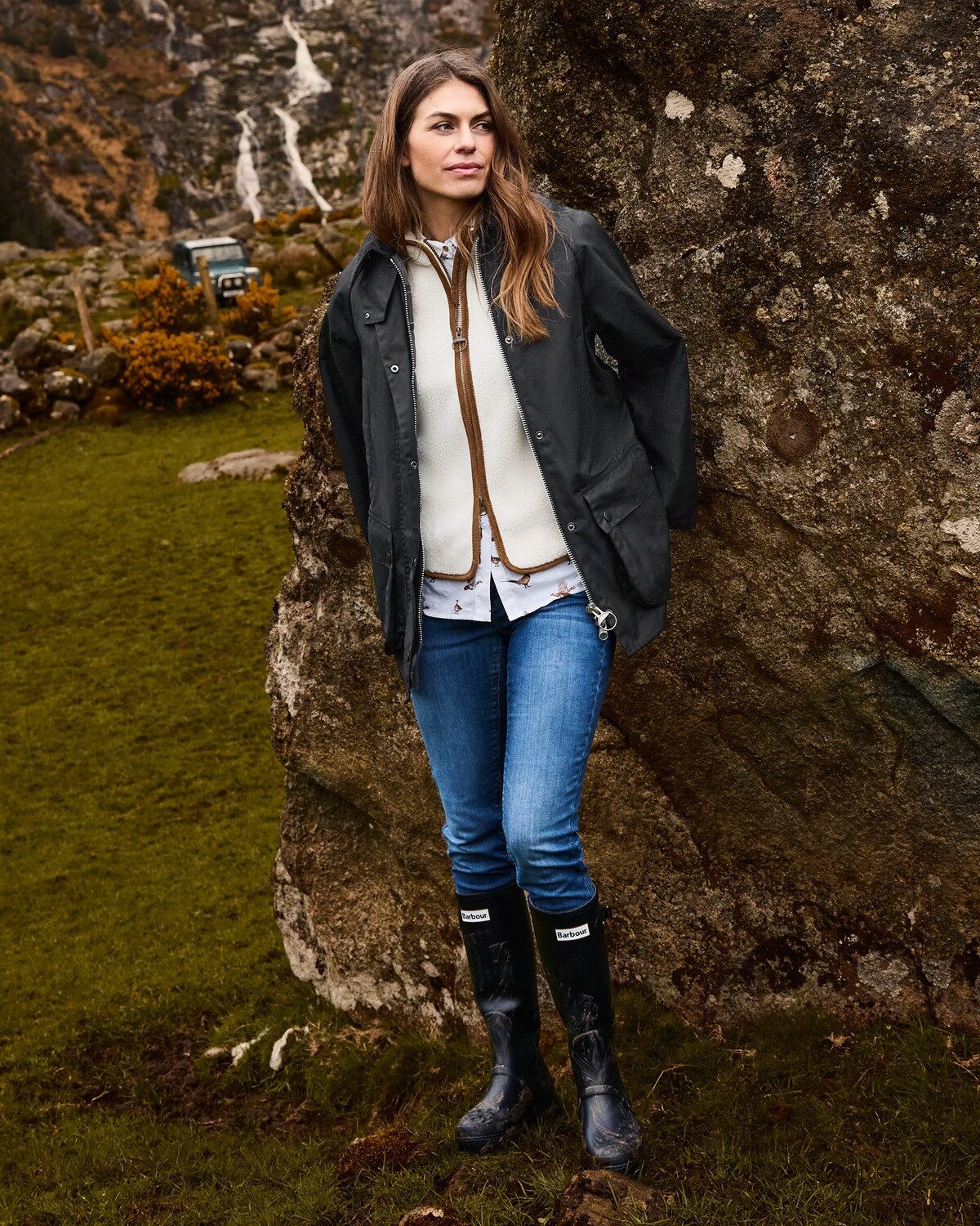 Barbour Allwetterjacke Wachsparka Womens Beaufort günstig online kaufen