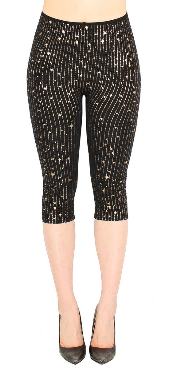 dy_mode Caprileggings Damen Capri Leggings 3/4 günstig online kaufen