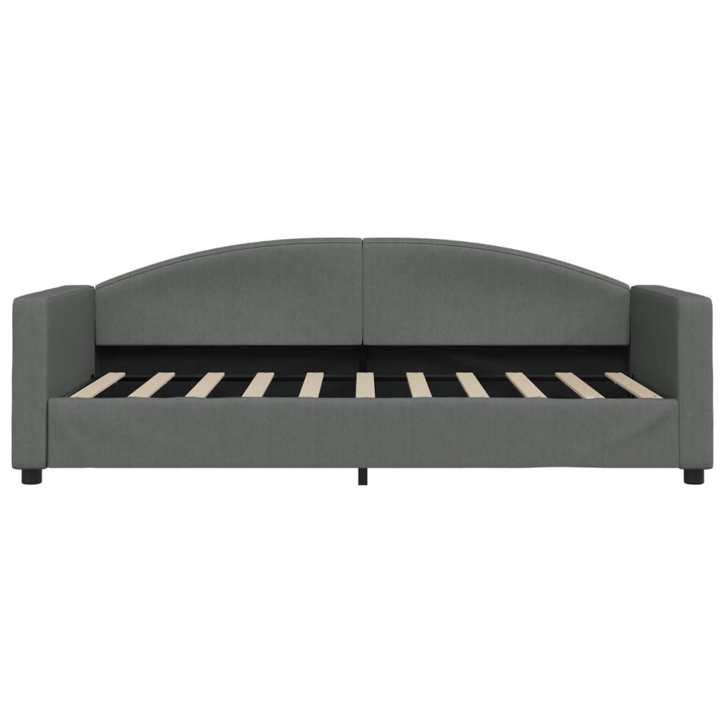 vidaXL Bett Tagesbett Dunkelgrau 90x190 cm günstig online kaufen