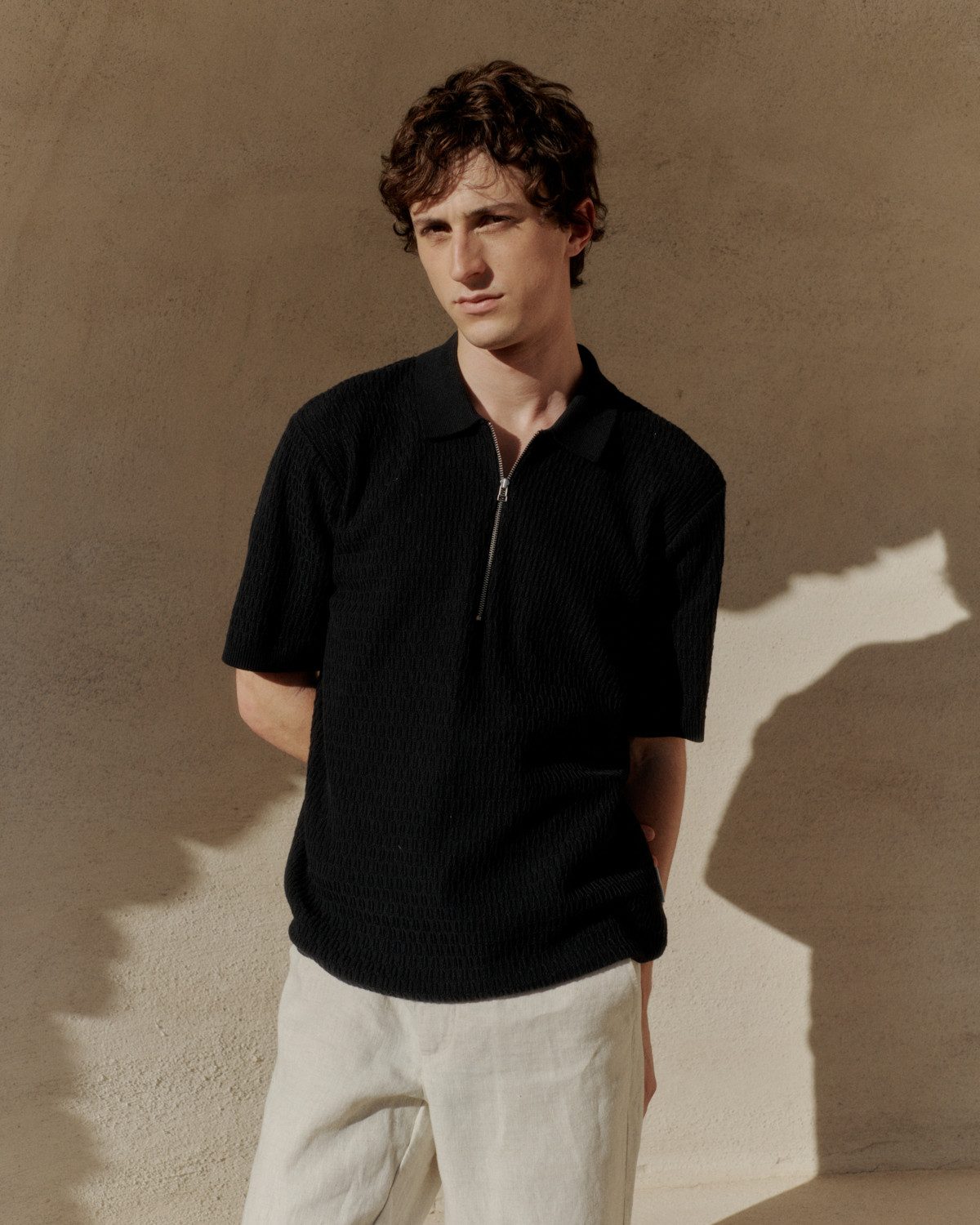Casual Friday Poloshirt CFJoe Schickes Polohemd mit Reißverschluss