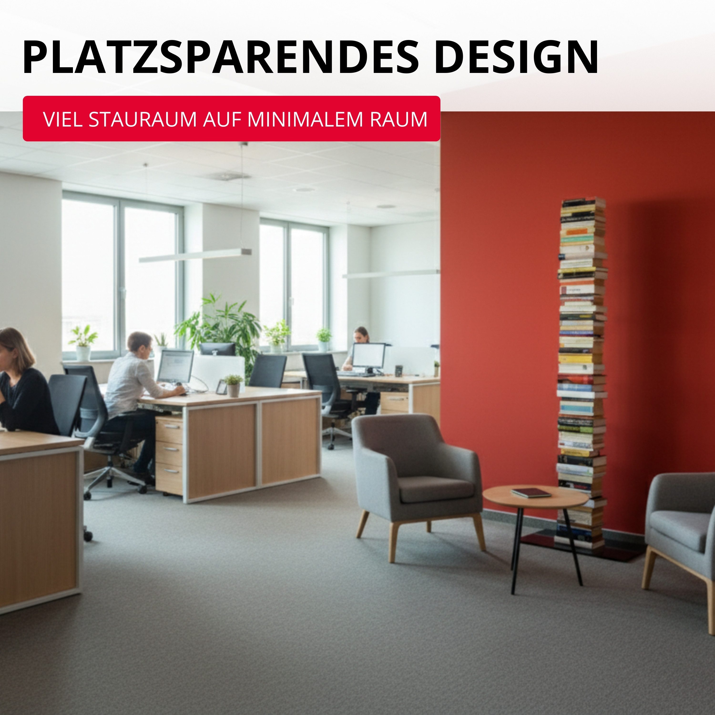 Radius Bücherturm Bücherturm Booksbaum 2 Stand groß