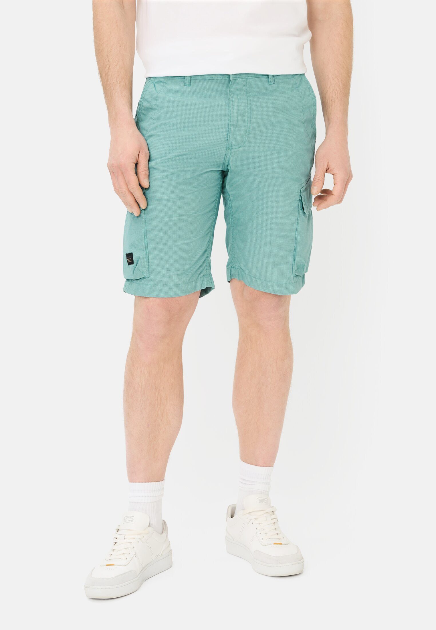 camel active Cargoshorts aus reiner Baumwolle