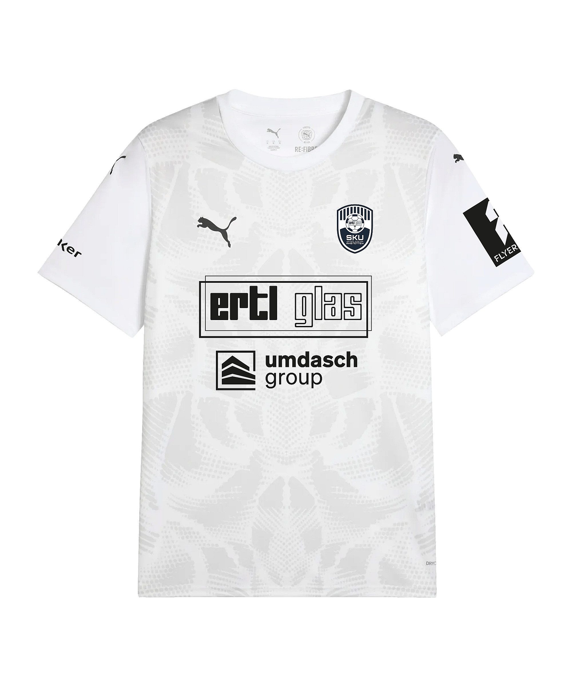 PUMA Fußballtrikot PUMA SKU Amstetten Trikot Away 2025/2026 Kids Weiß Teamsport