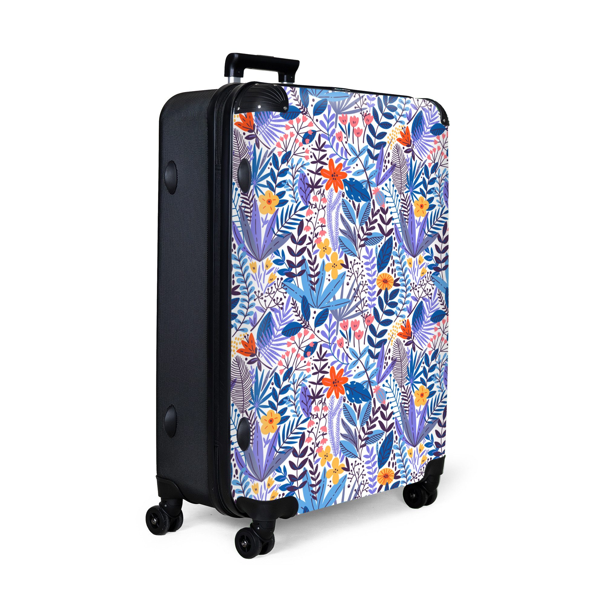NoBoringSuitcases.com© Hartschalen-Trolley Blumen - Pflanzen - günstig online kaufen