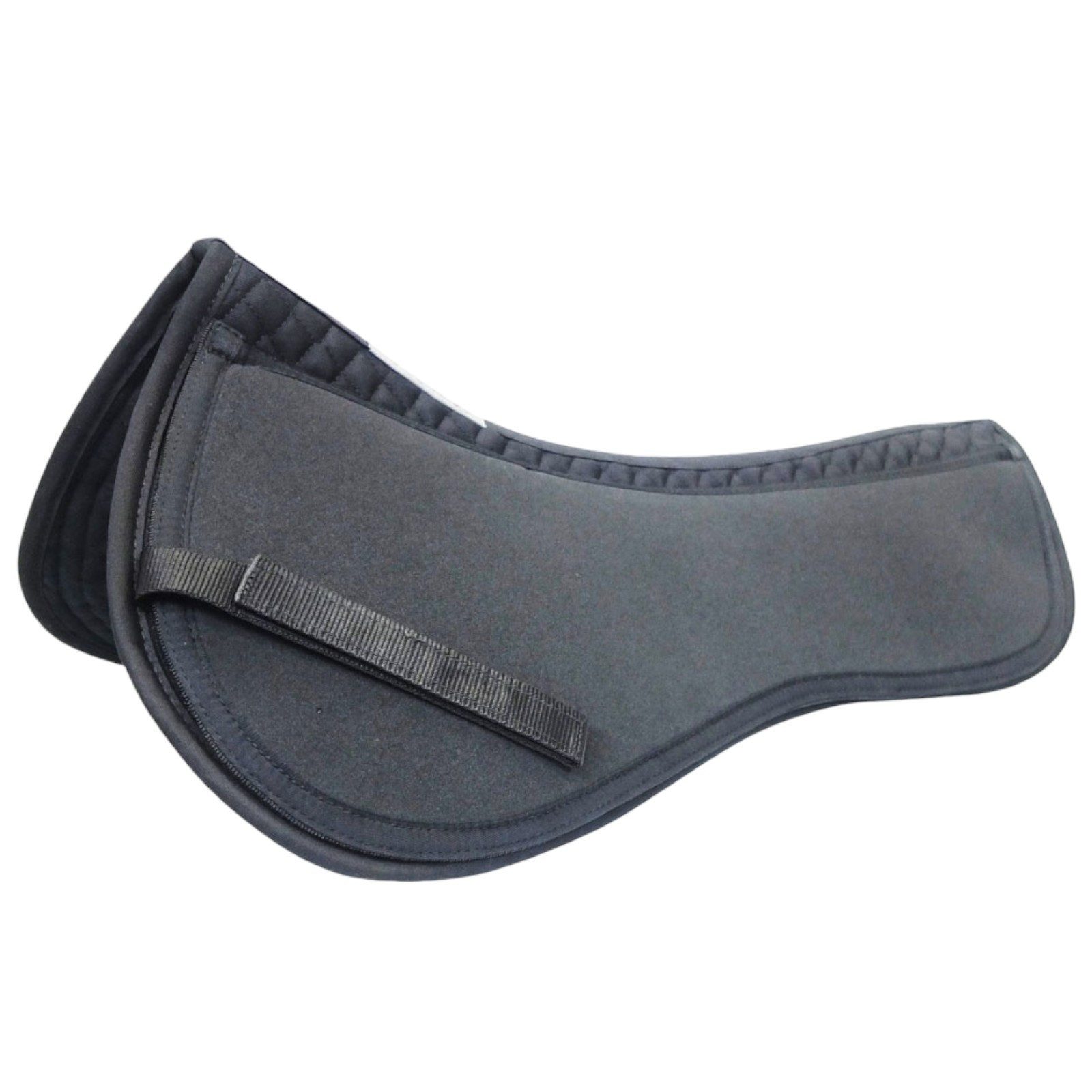 EQuest Sattelpad V3 Pad, Korrekturpad für den Pferdesattel, L, Warmblut, schwarz