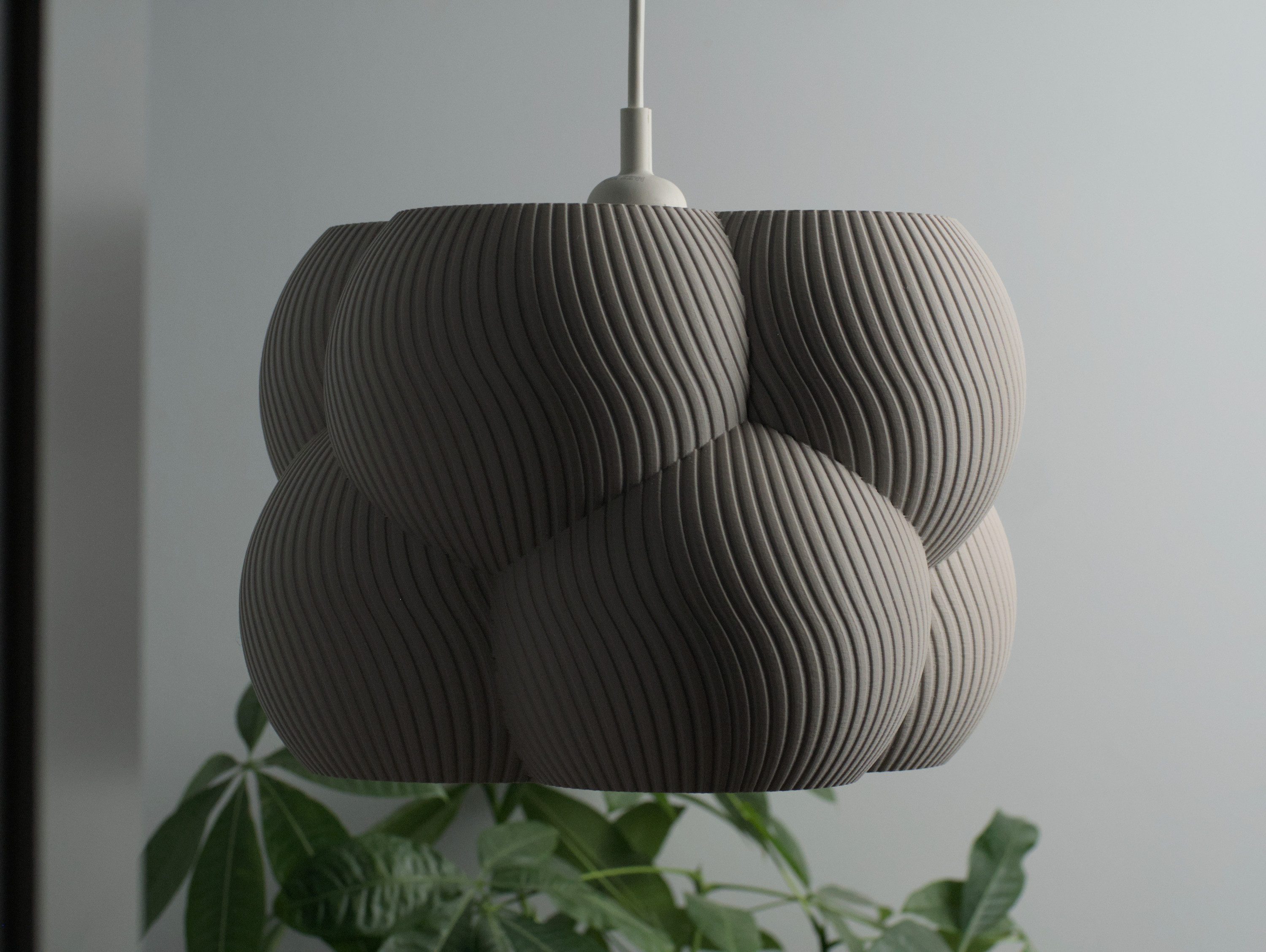 Roomberry Lampenschirm Bubble Lampenschirm für E27 Lampenfassungen - LED Pendelleuchte