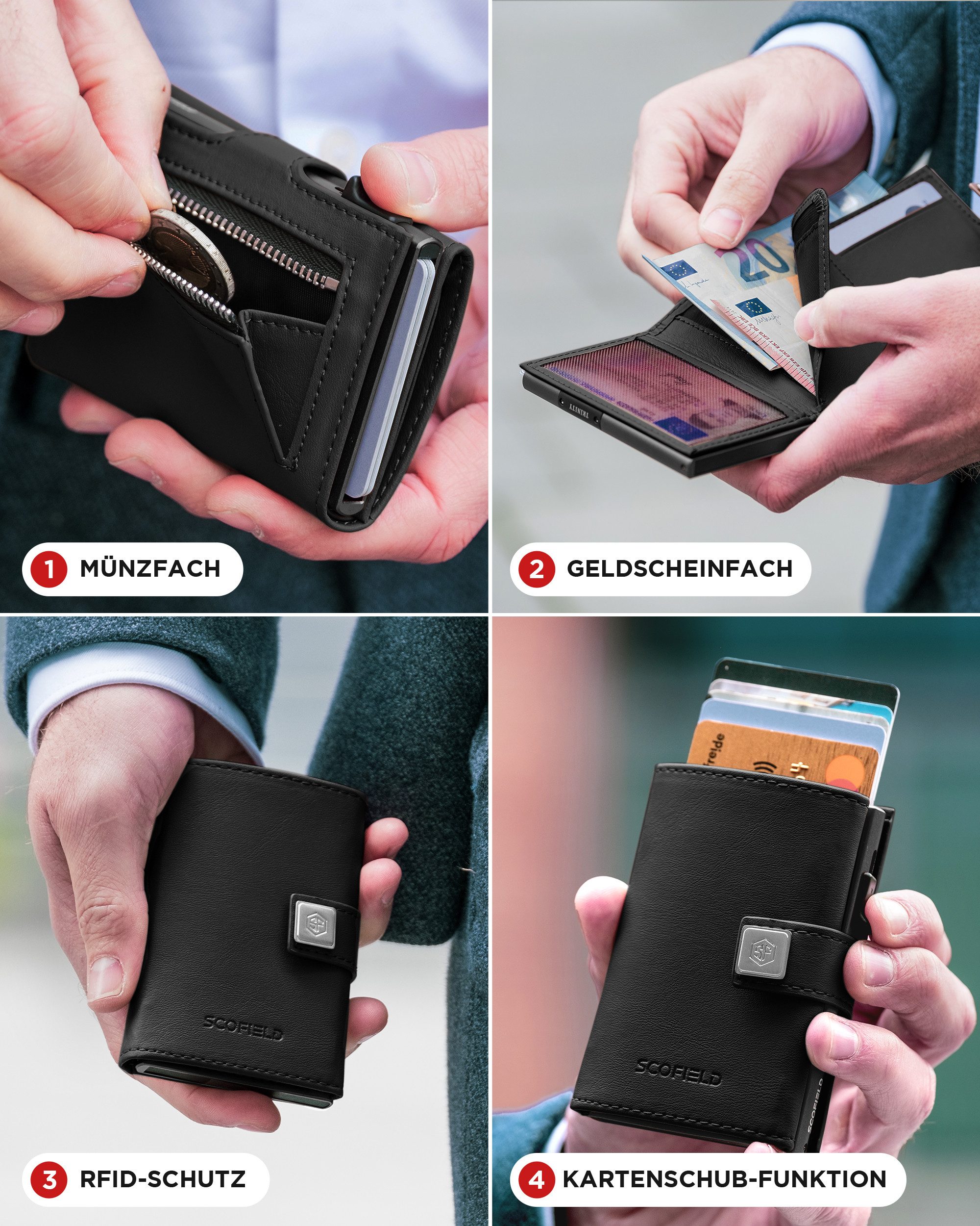 Scofield Mini Geldbörse Trinity günstig online kaufen