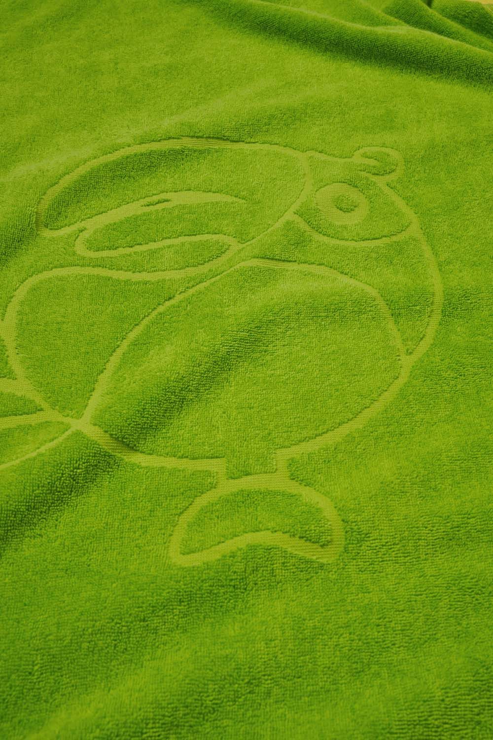 JAKO-O Handtücher JAKO-O Badetuch retro, 70x140cm, grün, flauschiger Frotti günstig online kaufen