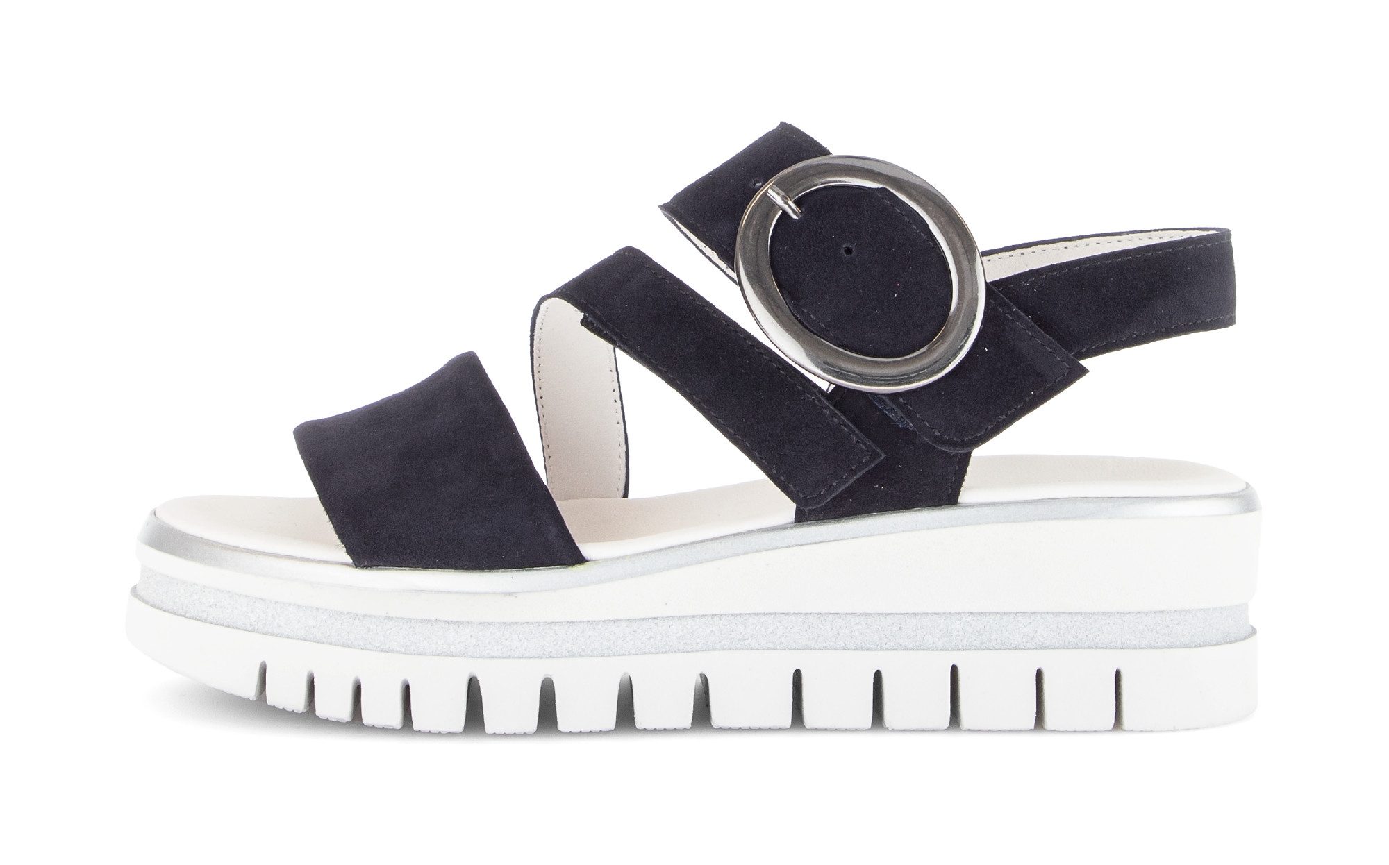 Gabor Keilsandalette, Plateau, Riemchensandale mit Keilabsatz