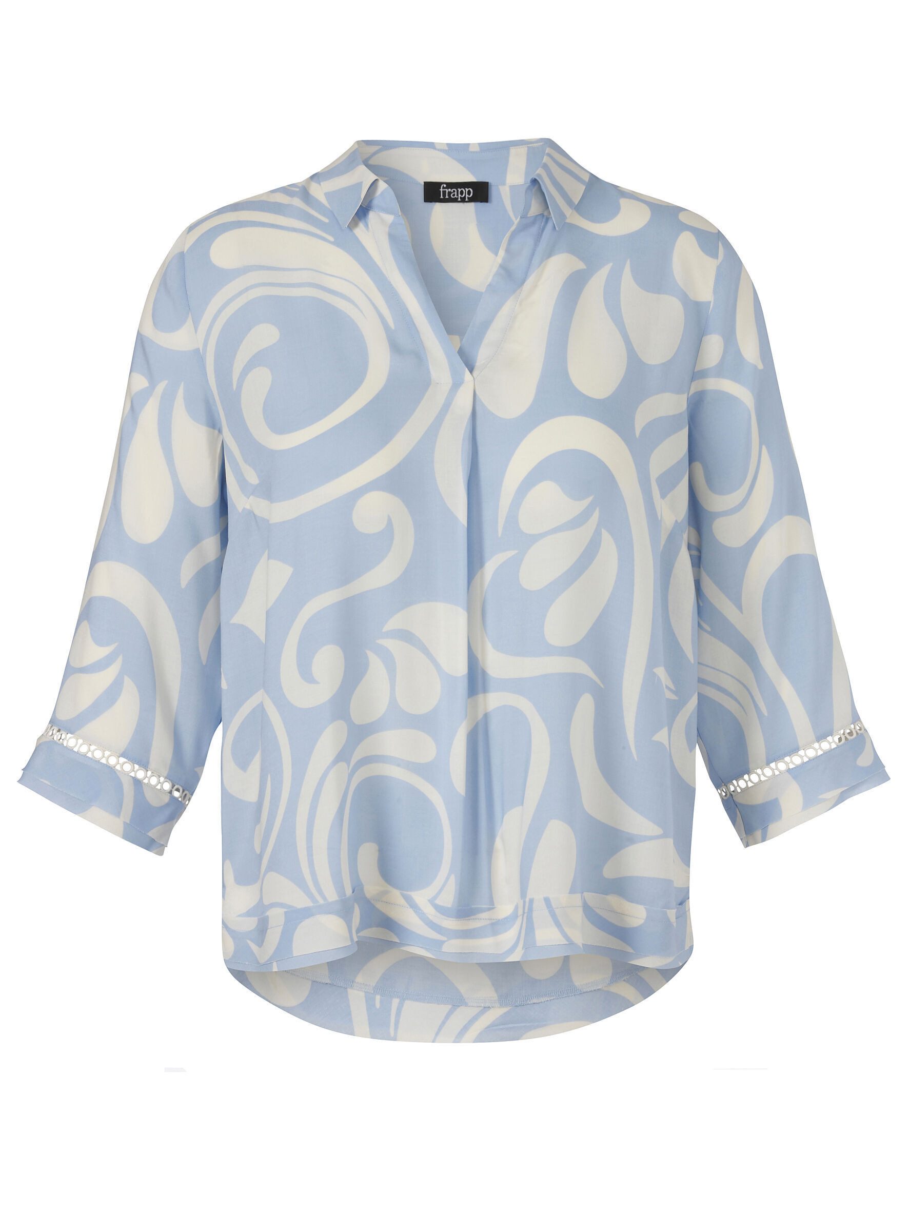 FRAPP Klassische Bluse Große Größen
