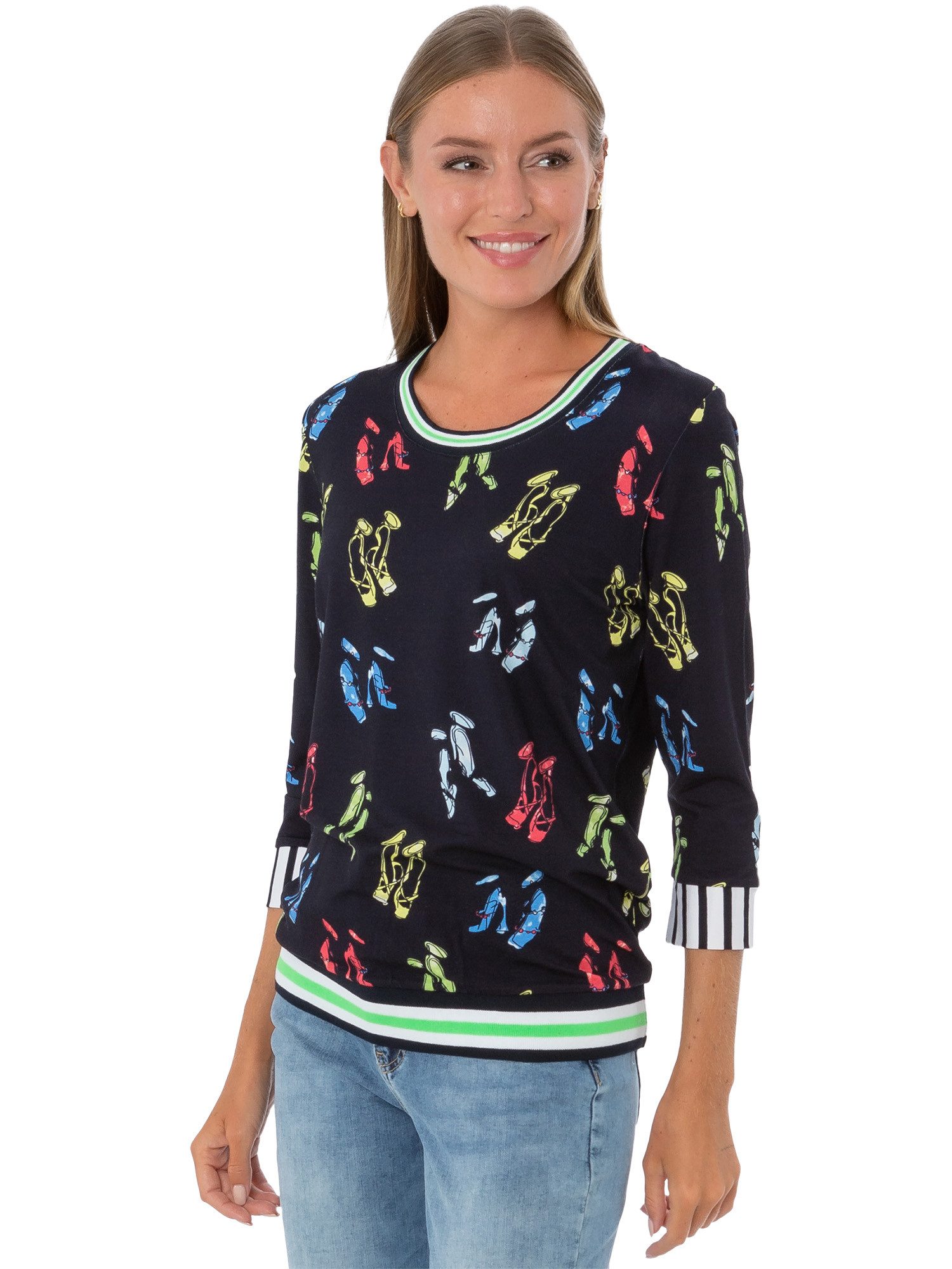 Estefania for woman 3/4-Arm-Shirt 194-1237, "Highheels" günstig online kaufen