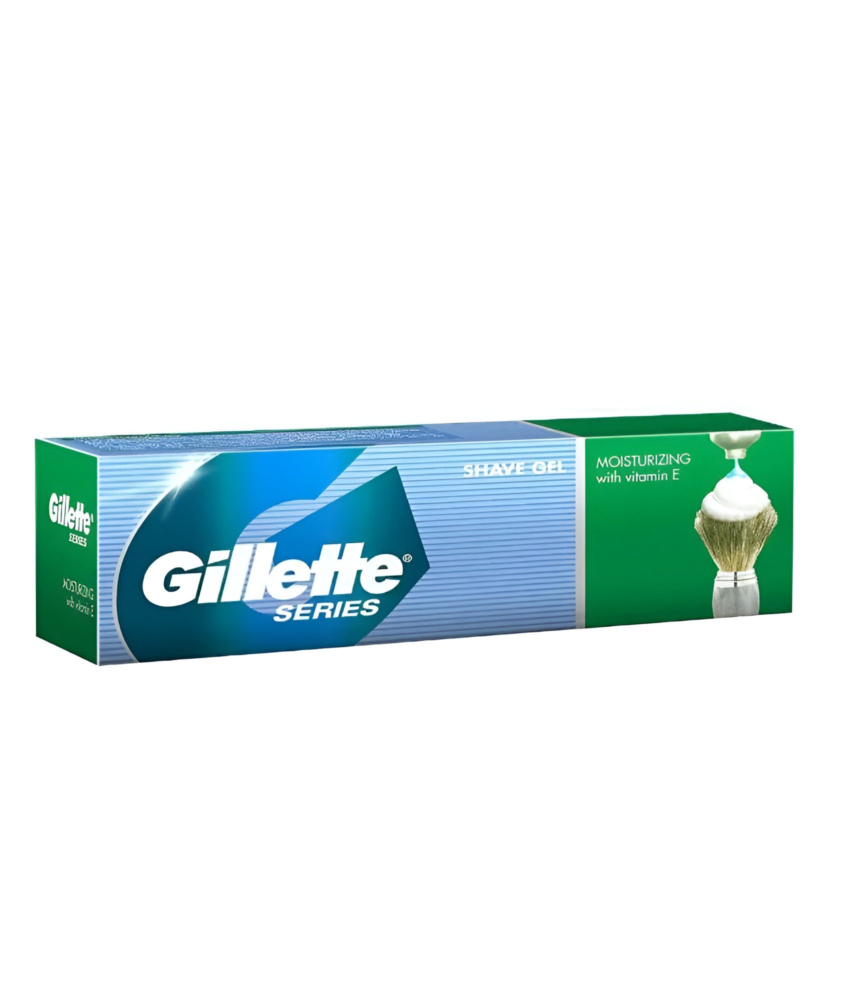 Gillette Rasiergel Serie Moisturizing Shave Gel mit Vitamin E, 5er Pack (5x 60 gr)