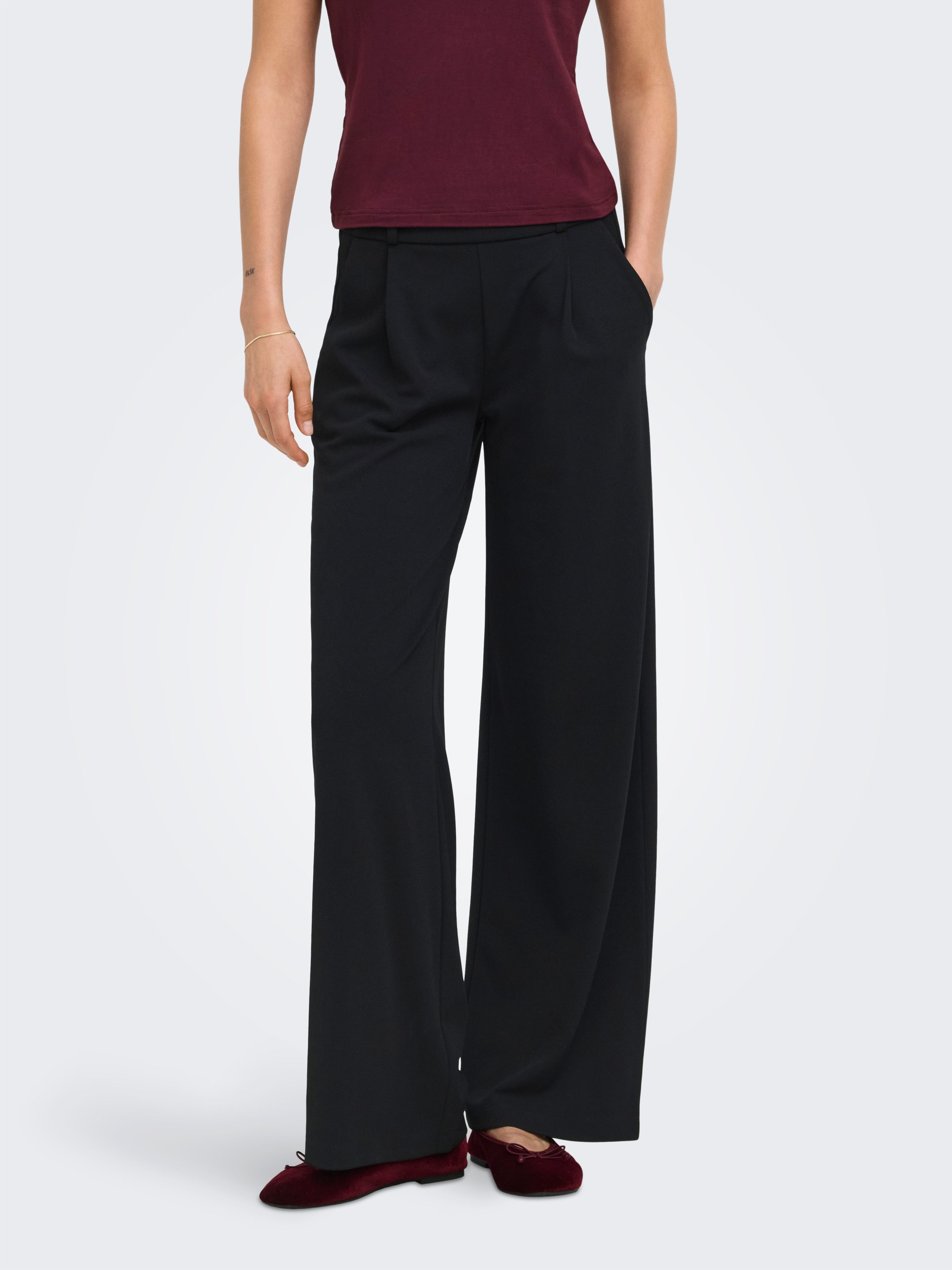 JDY Jerseyhose JDYGEGGO NEW LONG PANT JRS NOOS Materialmix