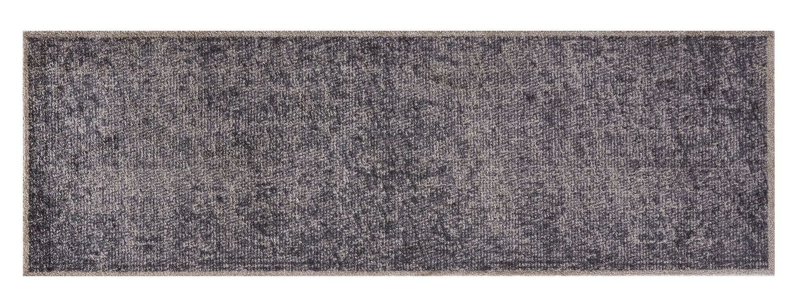 Läufer MD Entree Soft&Deco Teppichläufer - Küchenmatte - Bettumrandung, MD Entree, rechteckig, Höhe: 8 mm, bei 30° waschbar, anti-rutsch, 50 x 150 cm, Velvet, grau
