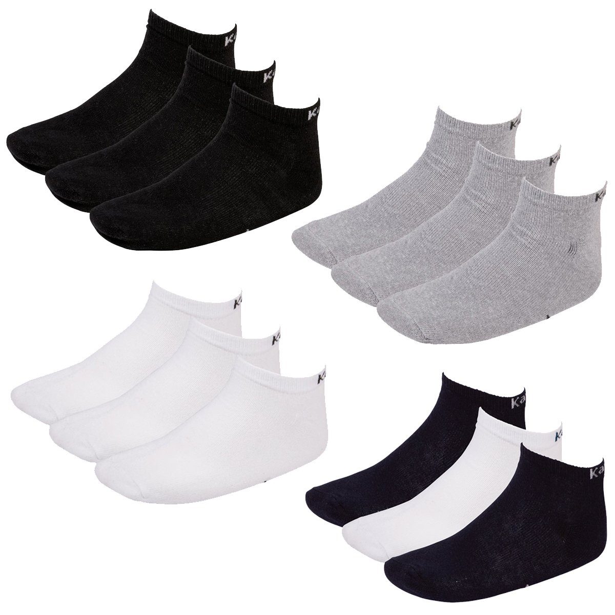 Kappa Kurzsocken 704275 Socks Sneaker 3P günstig online kaufen