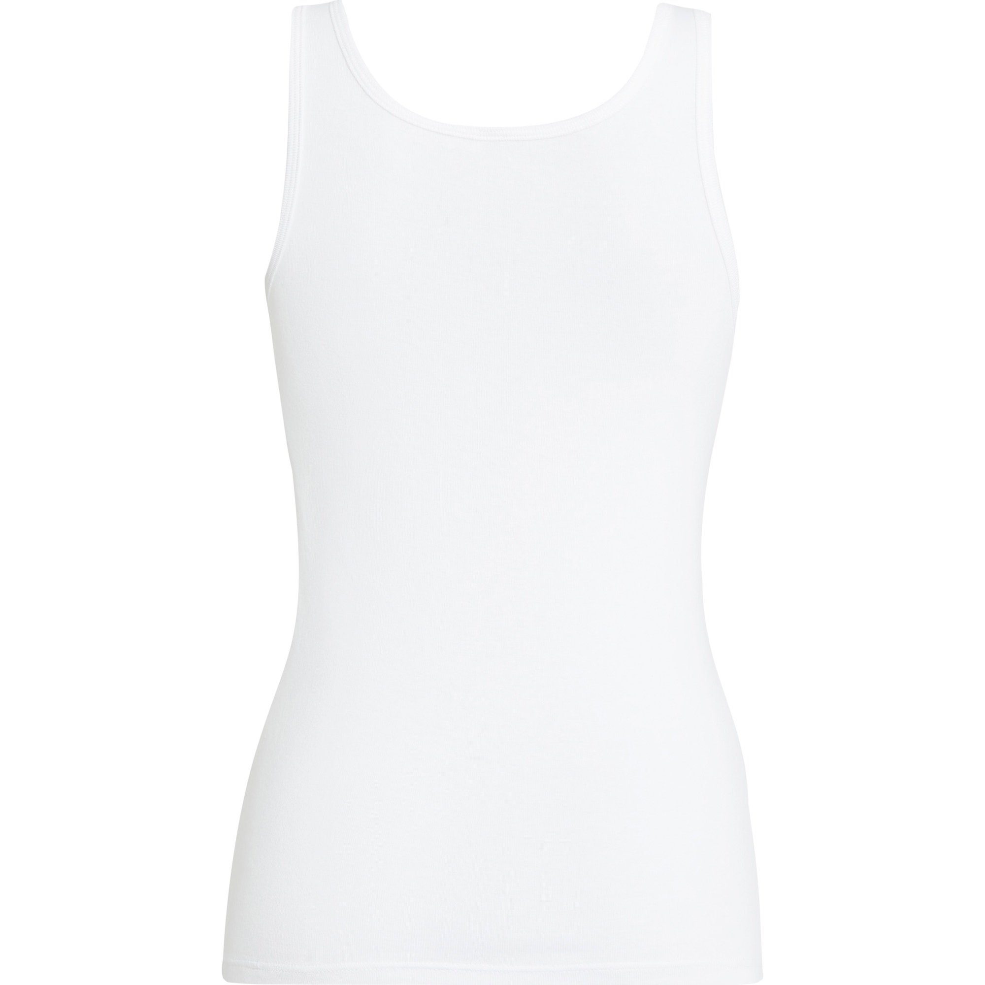 conta Unterhemd Damen-Unterhemd 4er-Pack Feinripp Uni