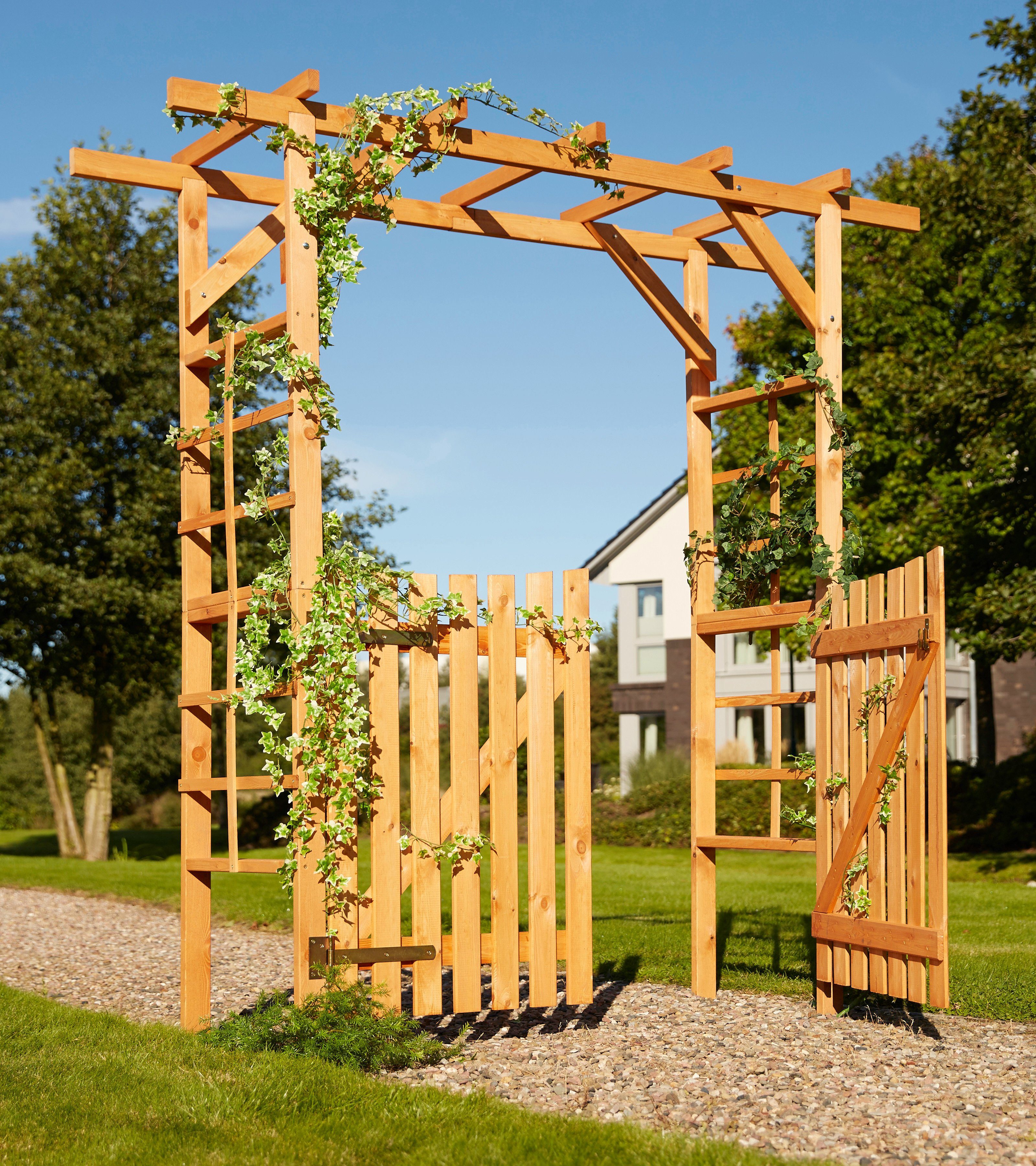 promadino Rosenbogen Pergola Anke, BxTxH: 200x60x210 günstig online kaufen