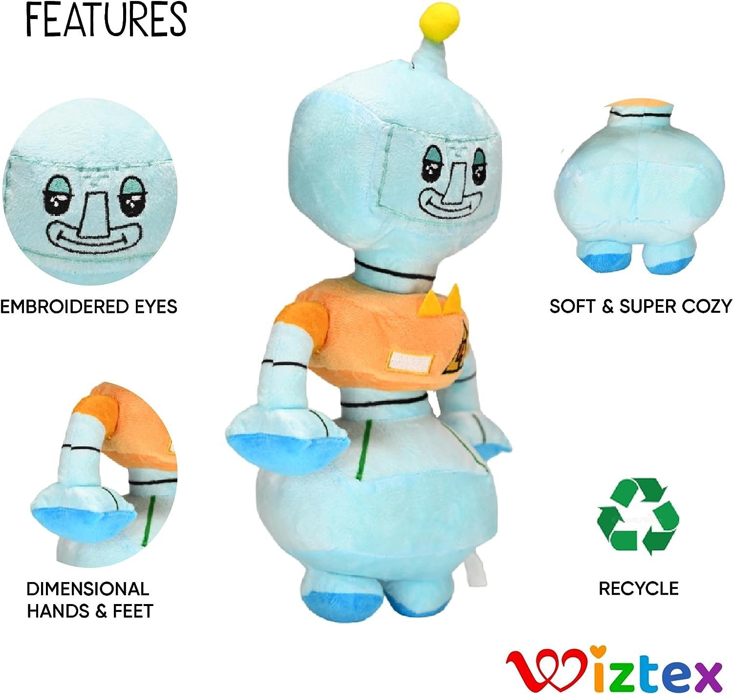 Wiztex Kuscheltier Lankybox Plüschfigur 14-33 cm günstig online kaufen