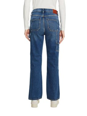 Esprit Straight-Jeans Carpenter-Retro-Jeans: gerade Passform, hoher Bund