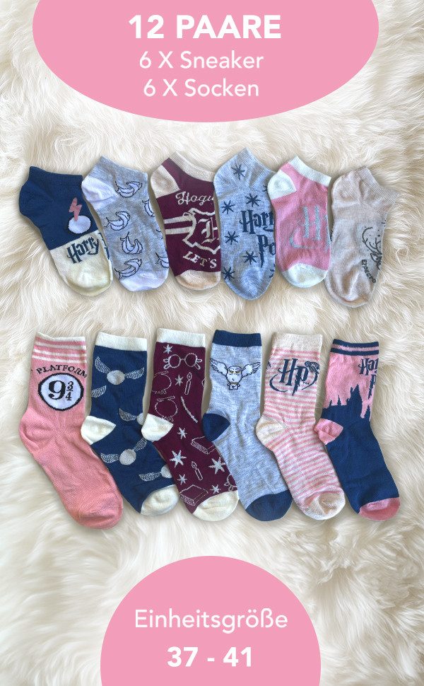 Sockswear Socken Harry Potter Socken Adventskalender – Bild 3 von 5