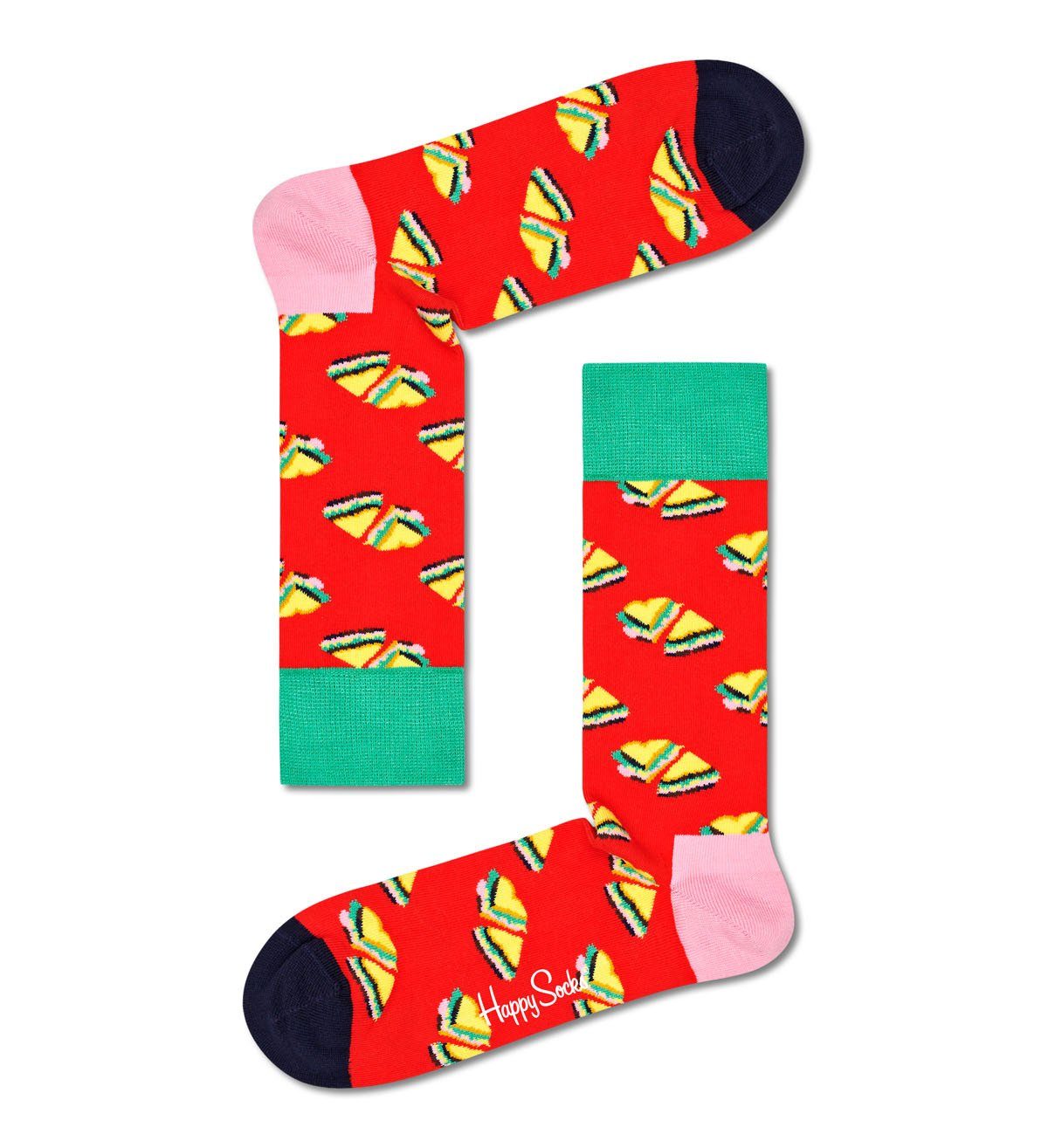 7 Socks Happy Geschenkbox Pack, Unisex Kurzsocken 7er Socken, Day