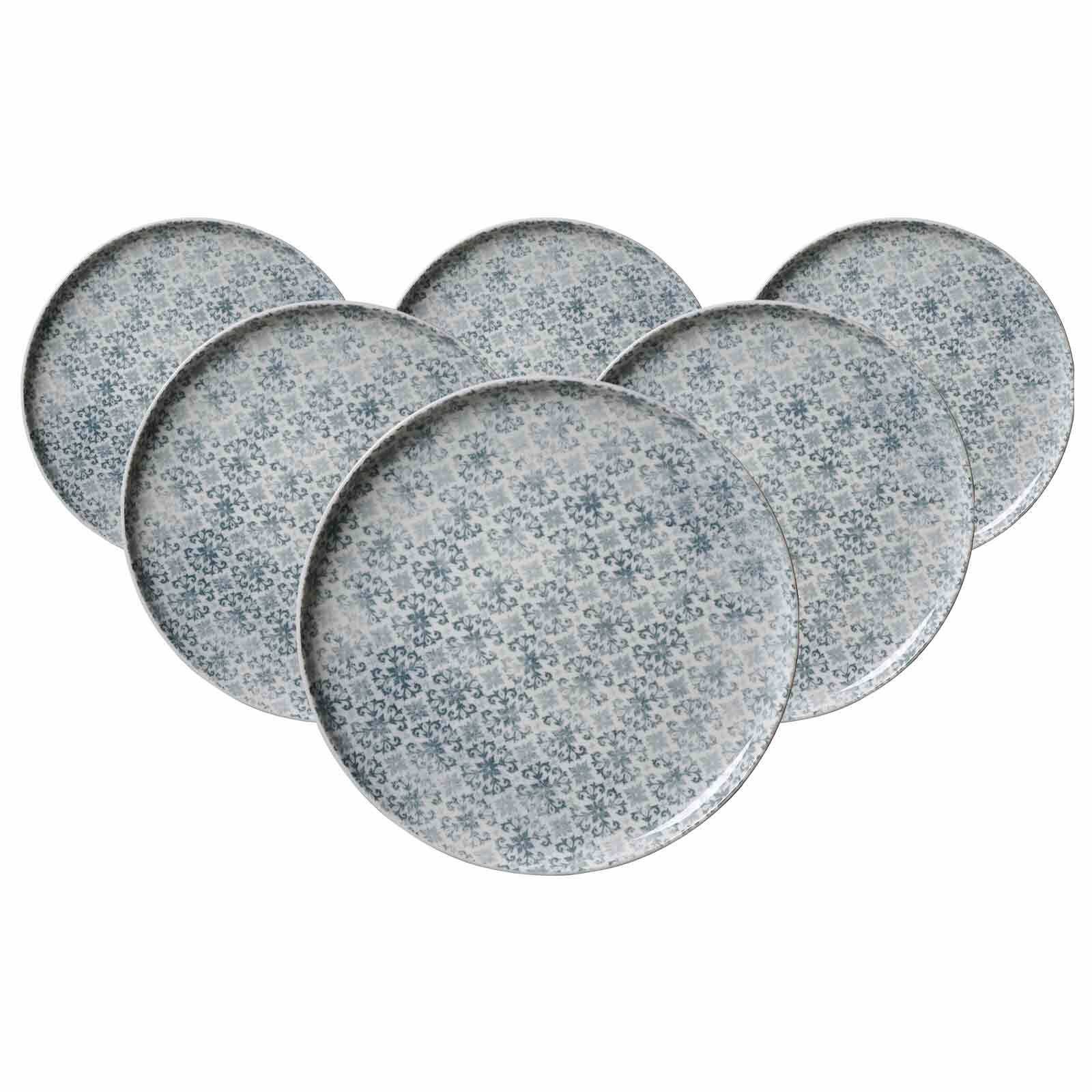 Ritzenhoff & Breker Frühstücksteller Porto Dessertteller ø 21,5 cm 6er Set, (6 St)