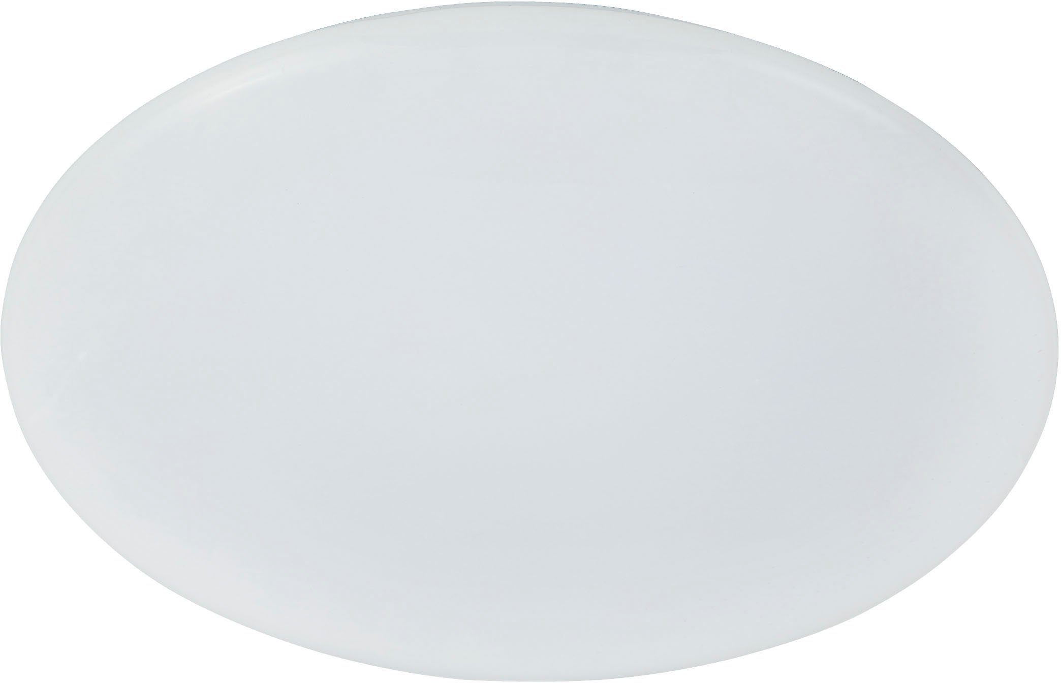 EGLO Deckenleuchte TOTARI-Z, LED fest integriert, warmweiß - kaltweiß, Deckenleuchte in weiß aus Stahl - 4,8W - warmweiß - kaltweiß | Deckenlampen