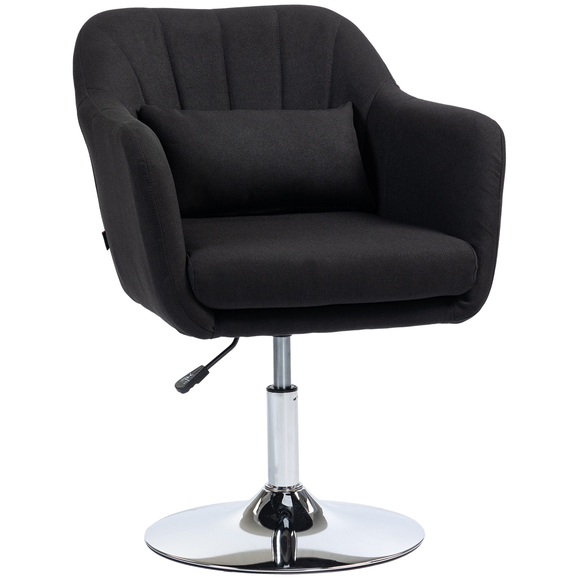 HOMCOM Relaxsessel mit Armlehne, Lendenkissen, Metallrahmen (gepolstert Dre günstig online kaufen
