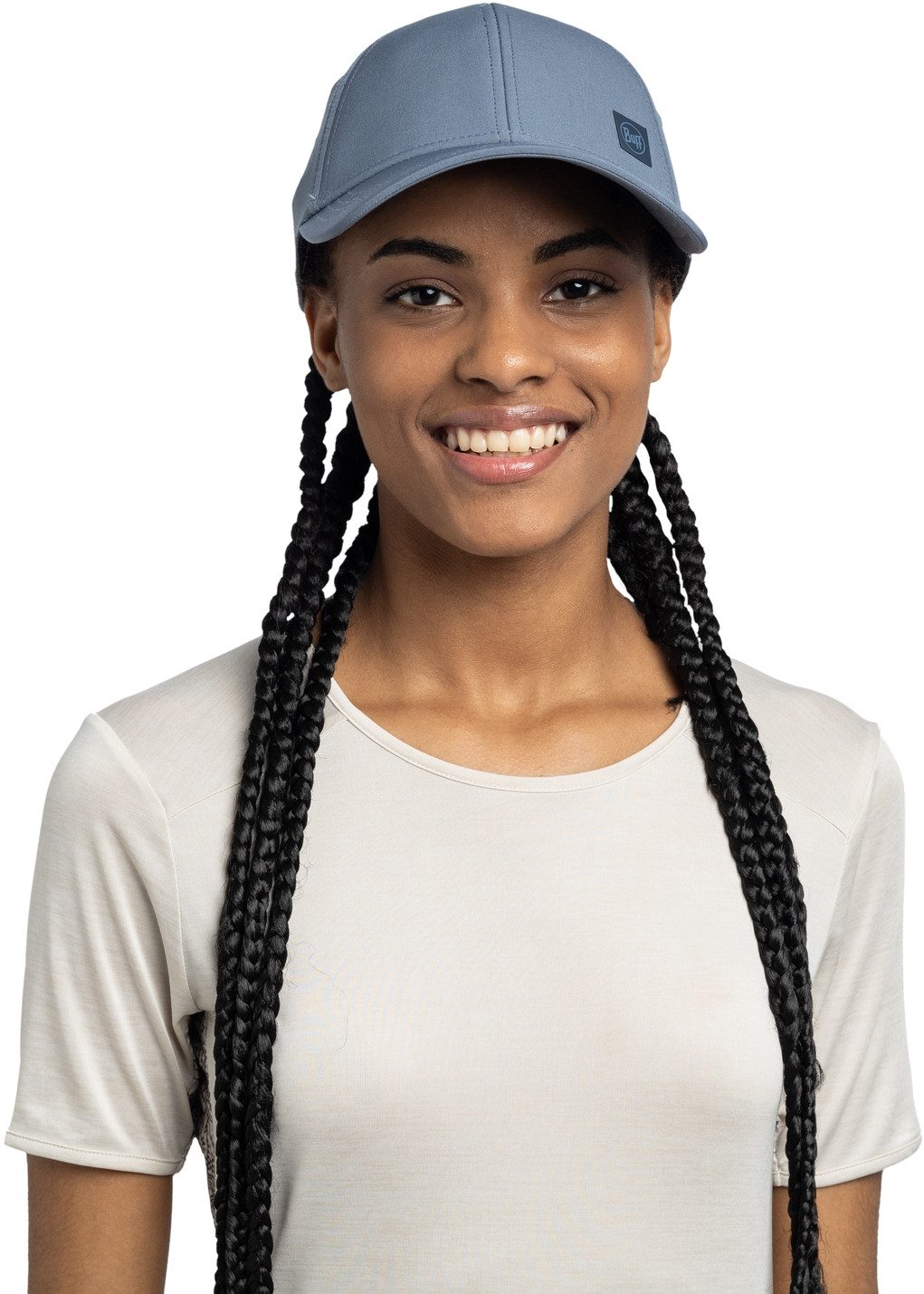 Buff Baseball Cap SUMMIT CAP SOLID FLINT S/M