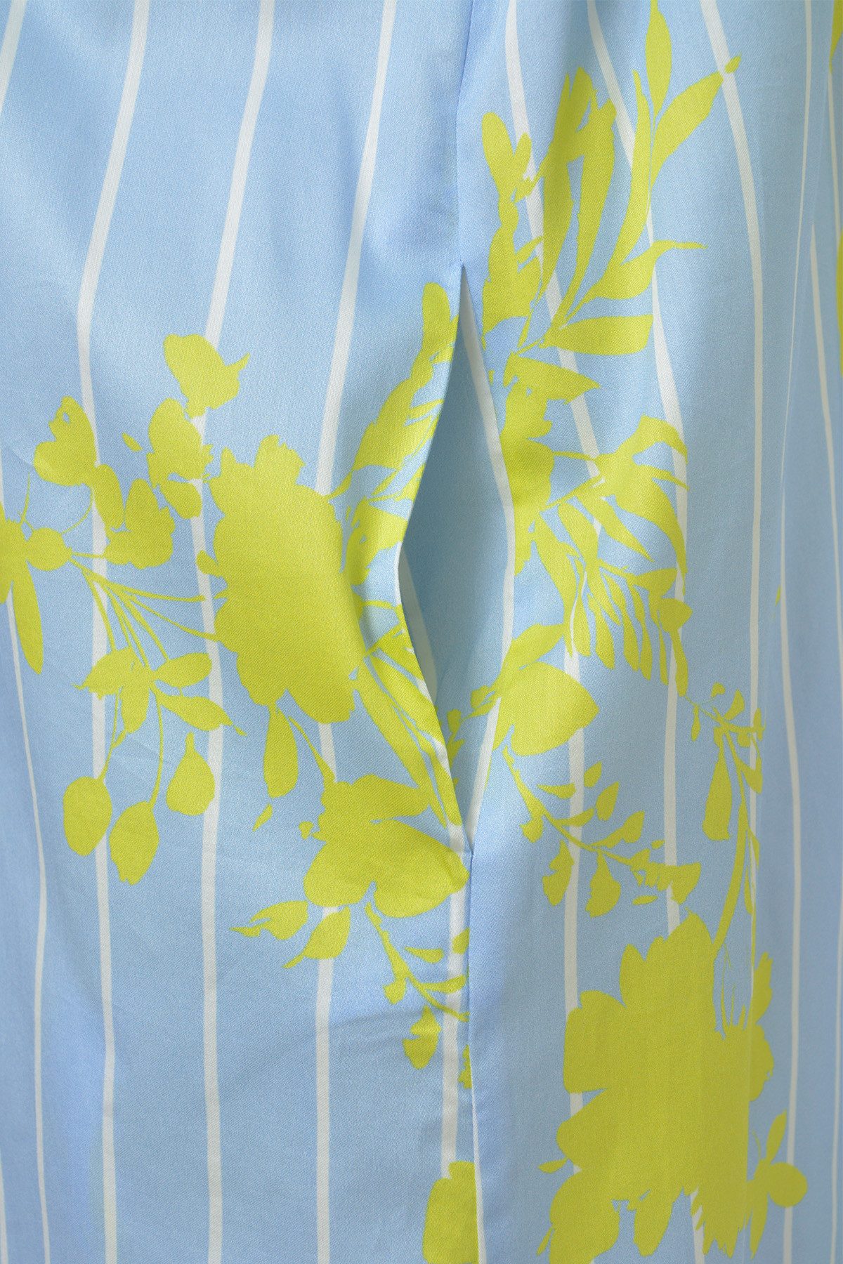 Milano Italy Sommerkleid SHIRT DRESS WITH3/4