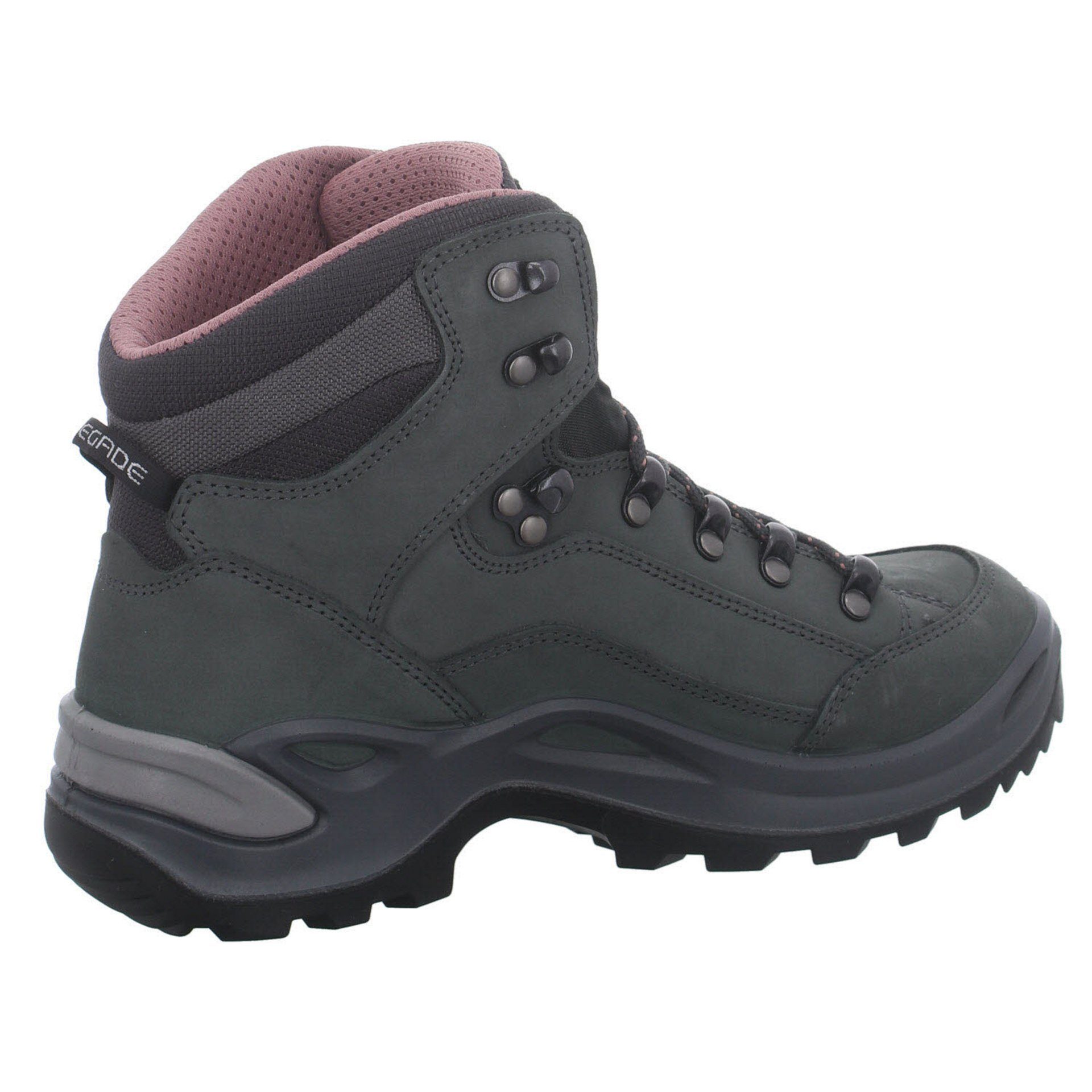 graphit/rose mid Damen Schuhe Outdoor GTX Lowa Outdoorschuh Renegade Outdoorschuh Leder-/Textilkombination