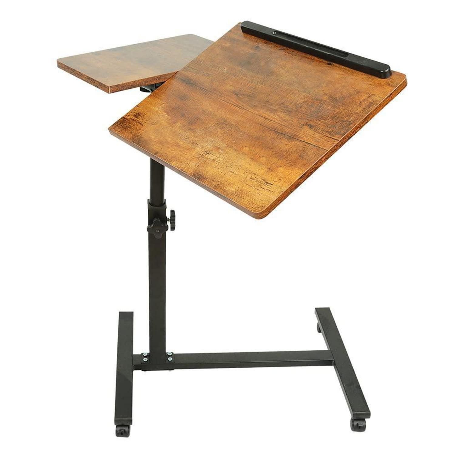 LuxusKollektion Laptoptisch Beistelltisch mit Rollen gelbe Kirsche (1-St)