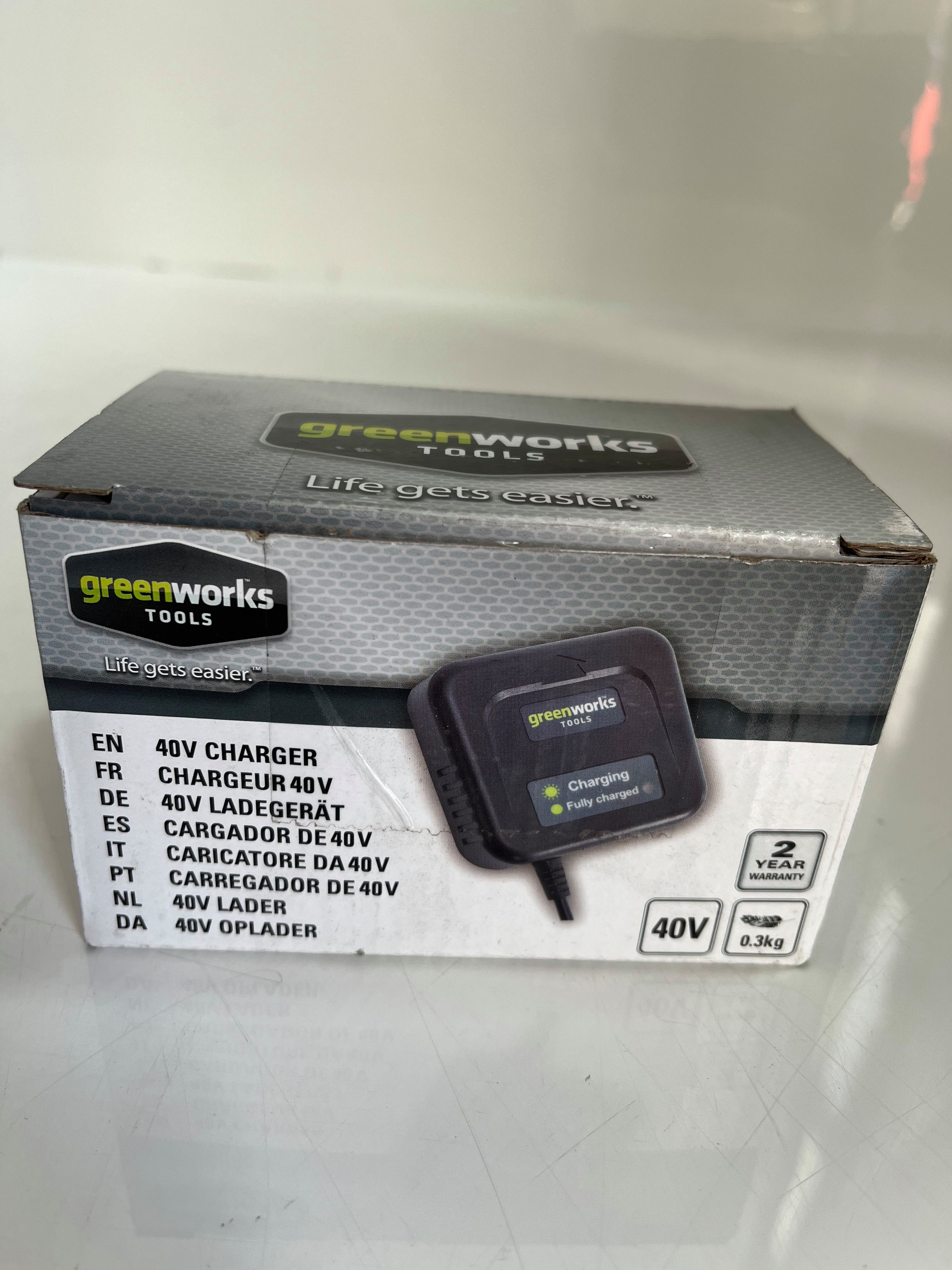 Greenworks Greenworks Ladegerät 40v Model: 2904107 Charger Batterie-Ladegerät (1-tlg)