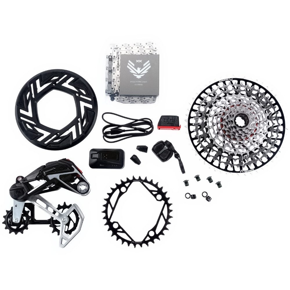 Schaltung SRAM Schaltgruppen-Set XX Eagle AXS Transmission E-Bike Mit Kettenblat