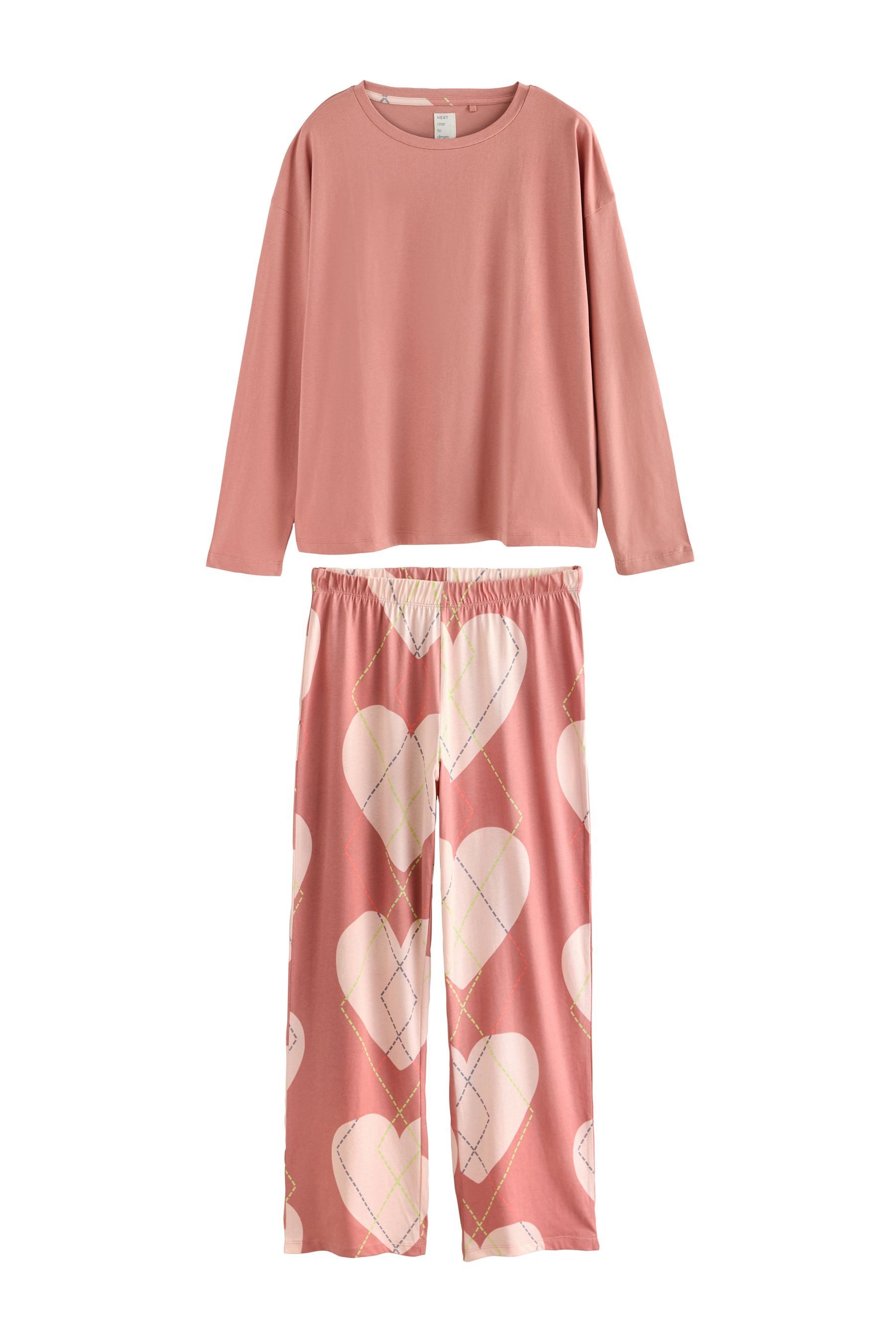 Next Pyjama Langärmeliger Pyjama (2 tlg) günstig online kaufen