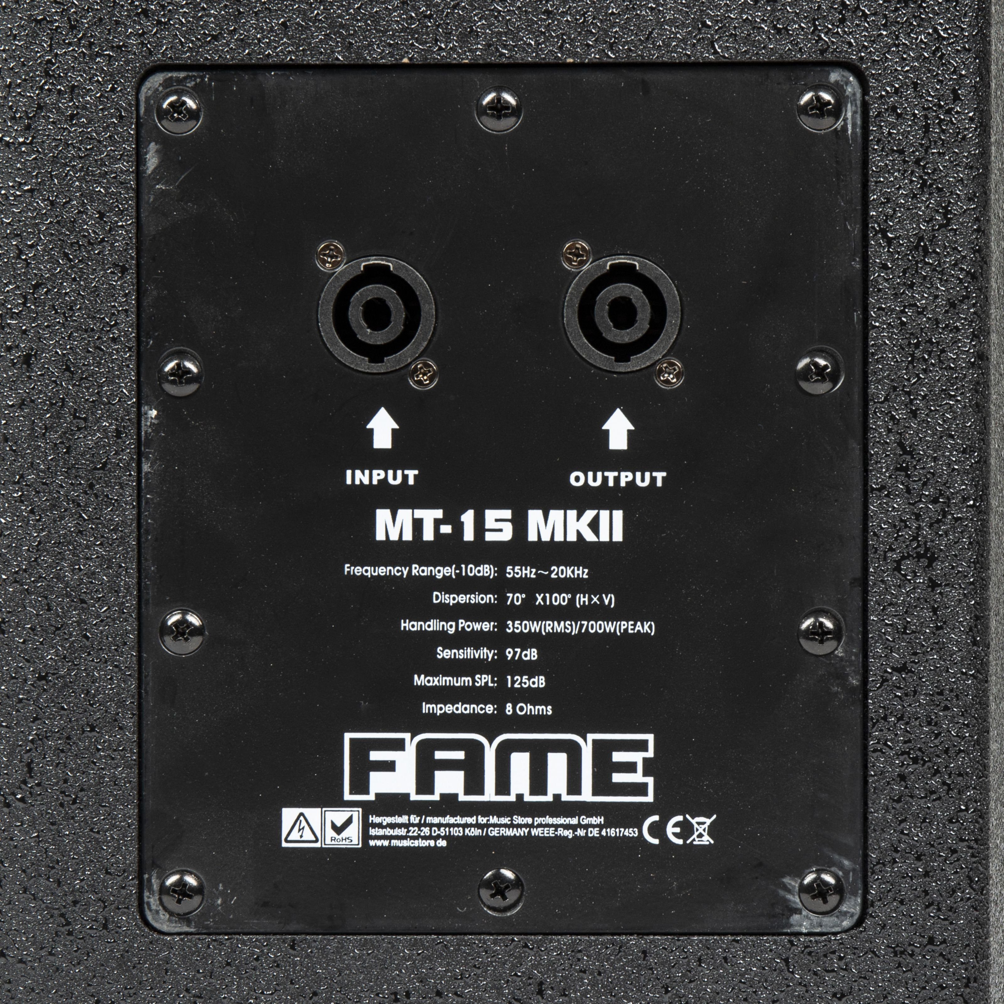 Fame Audio MKII) Lautsprecher 15 (MT