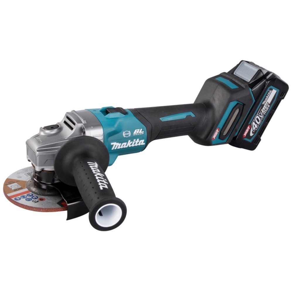 Makita Akku-Winkelschleifer GA005GM201 XGT - Akku-Winkelschleifer - blau/schwarz
