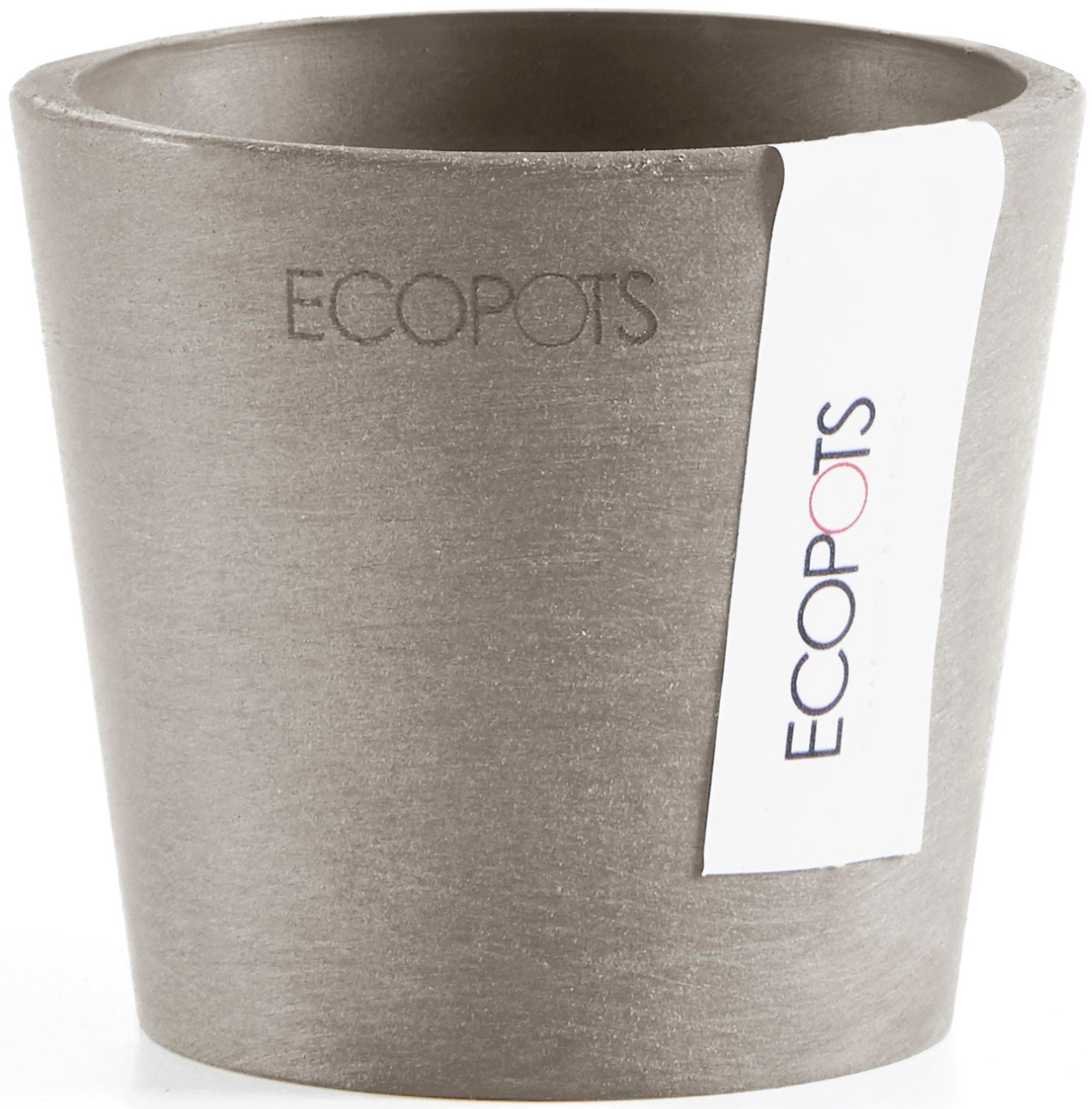 ECOPOTS Blumentopf Amsterdam Mini 8 Taupe, für den Innenbereich günstig online kaufen