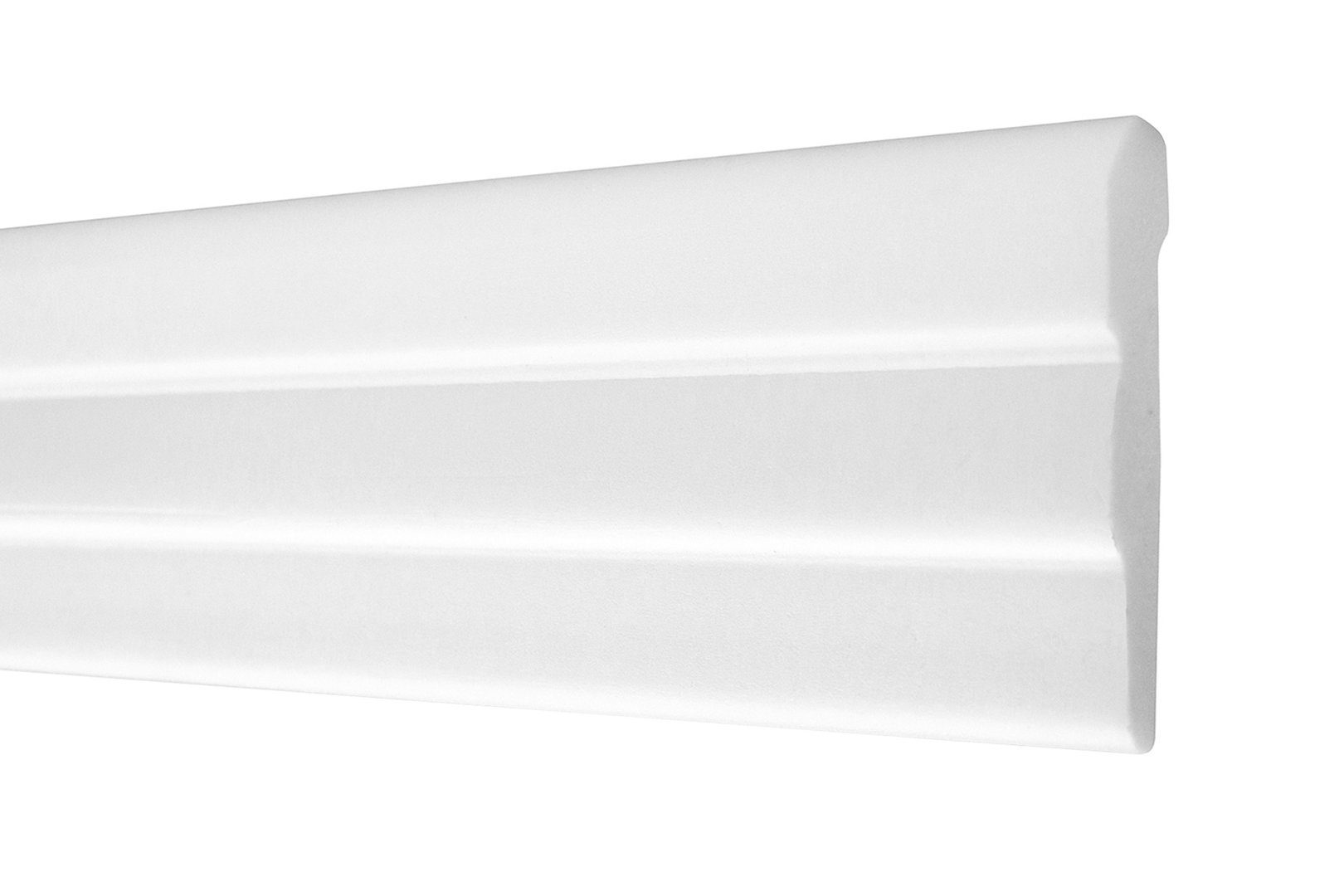 Runxizhou Stuckleiste Selbstklebend Flexible Zierleisten Selbstklebend  (Weiß)