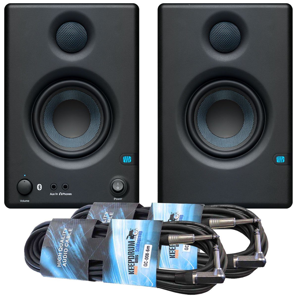 Presonus Presonus Eris 3.5 BT Monitor-Boxen + Klinkenkabel Home Speaker