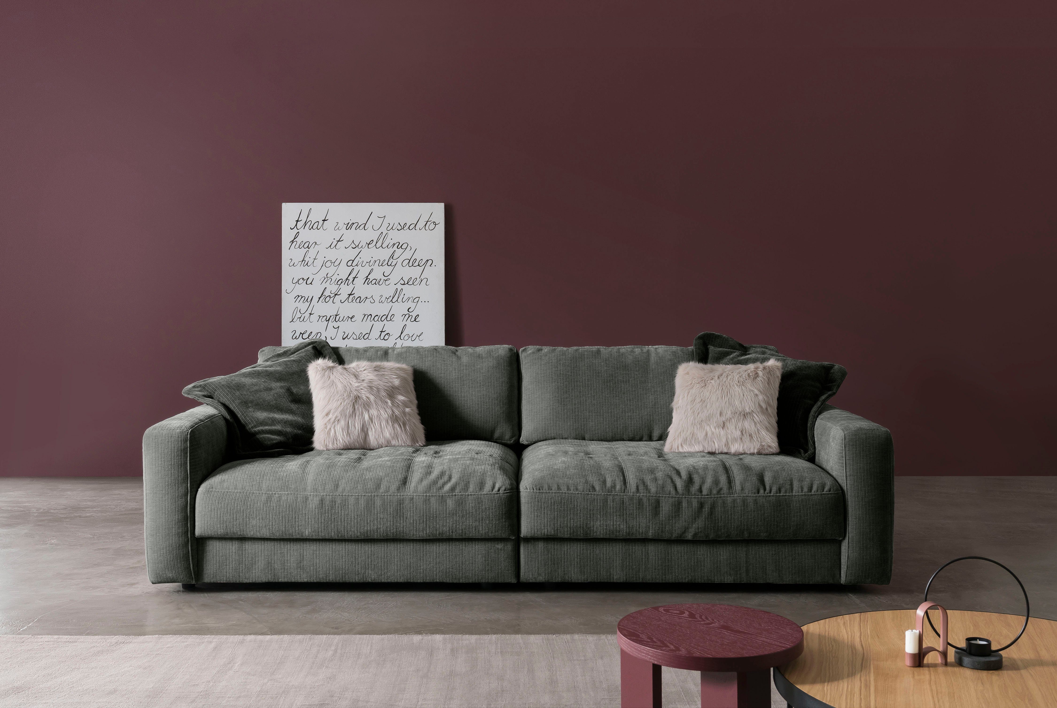 BETYPE Big-Sofa Be Comfy, legerer Sitzkomfort, günstig online kaufen