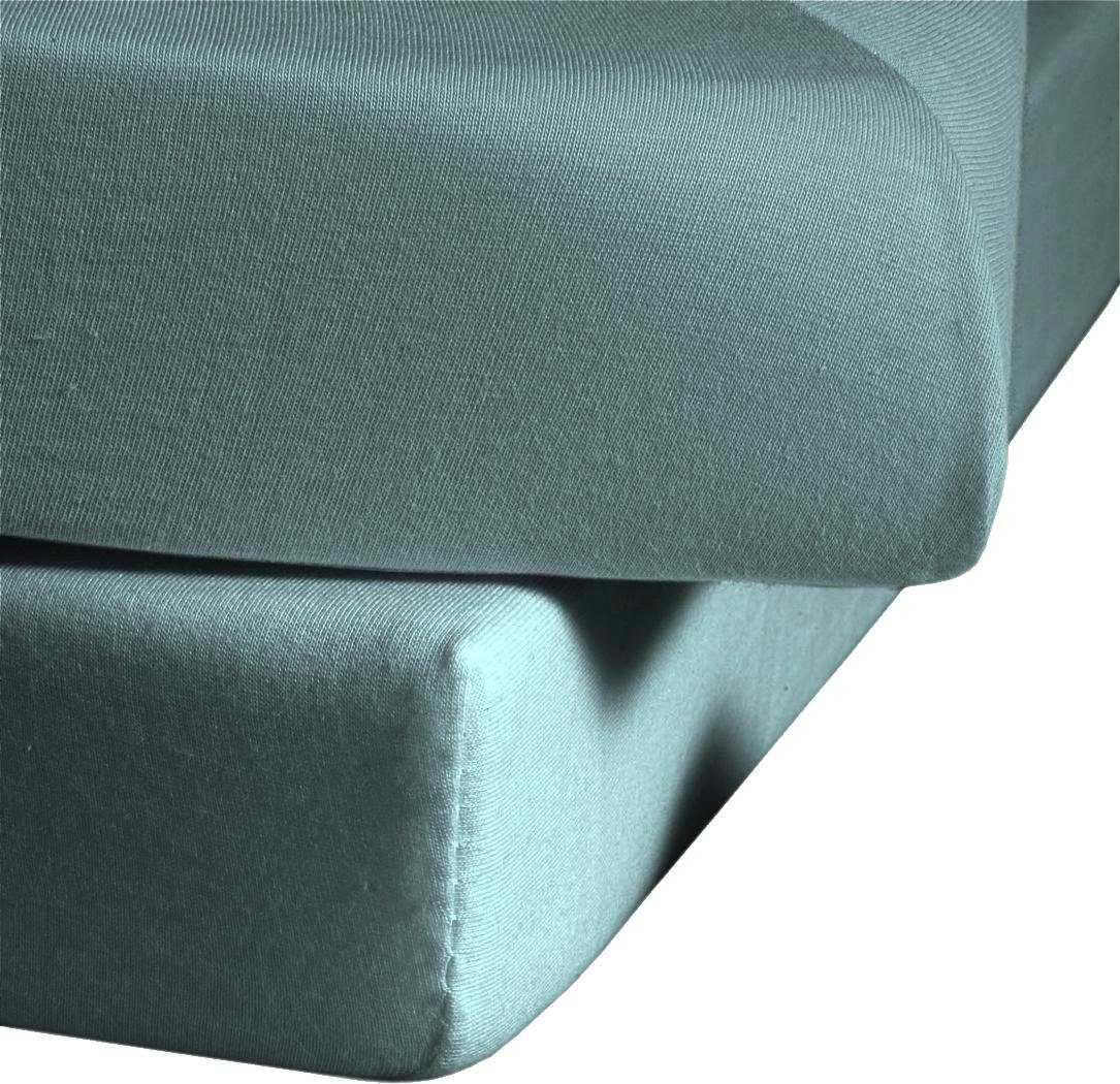 fleuresse Spannbettlaken Comfort, Jersey-Elasthan, Gummizug: rundum, (1 Stü günstig online kaufen