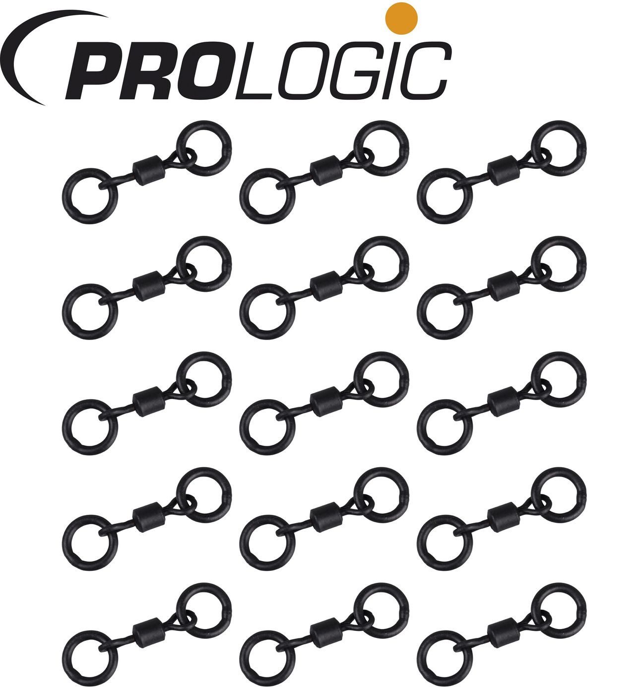 Schnurverbinder Prologic LM Double Ringed Chod Swivel - 15 Wirbel