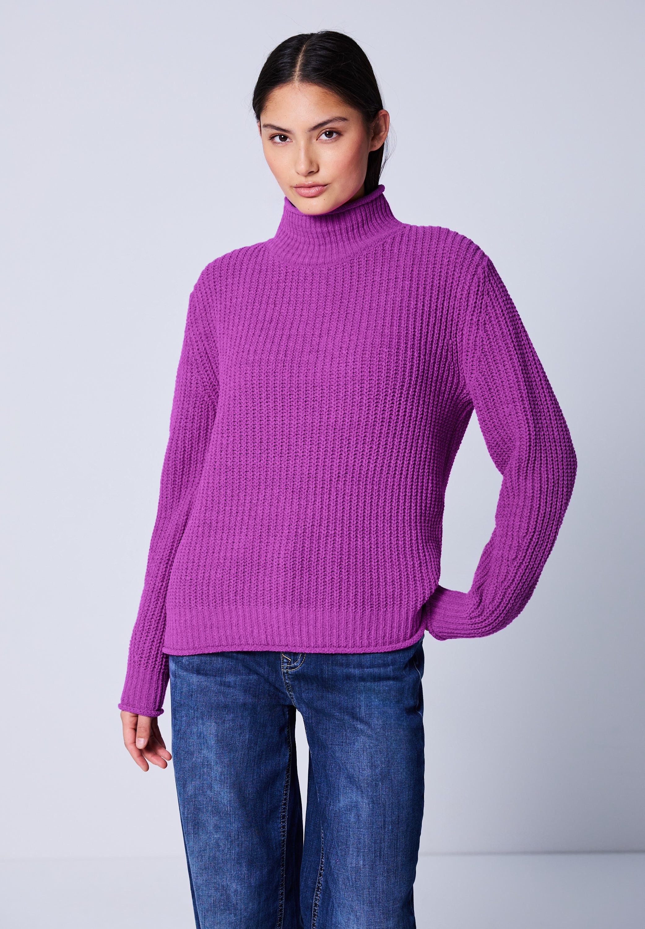 STREET ONE STUDIO Strickpullover aus softem günstig online kaufen