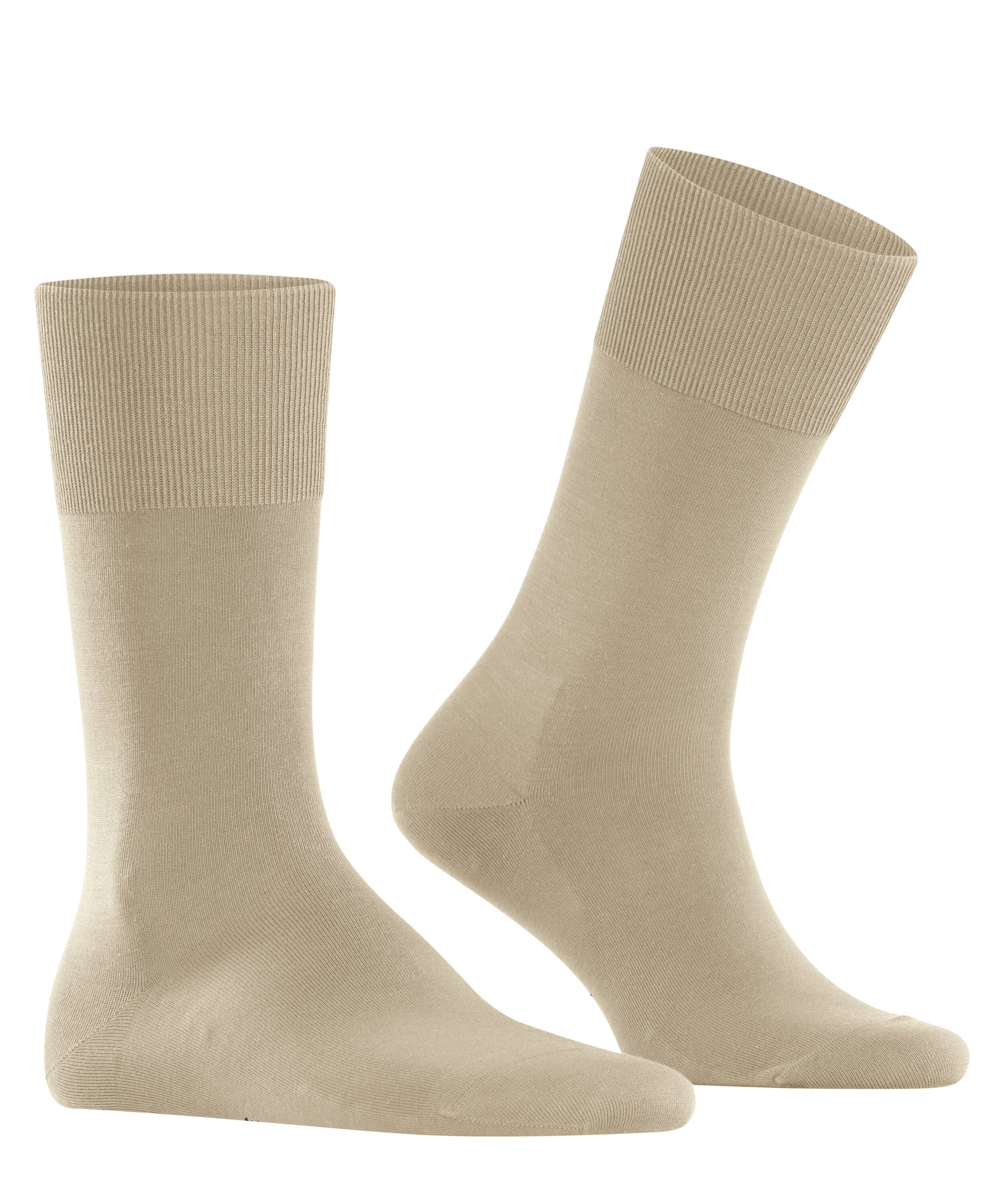 (4320) sand FALKE Socken (1-Paar) ClimaWool